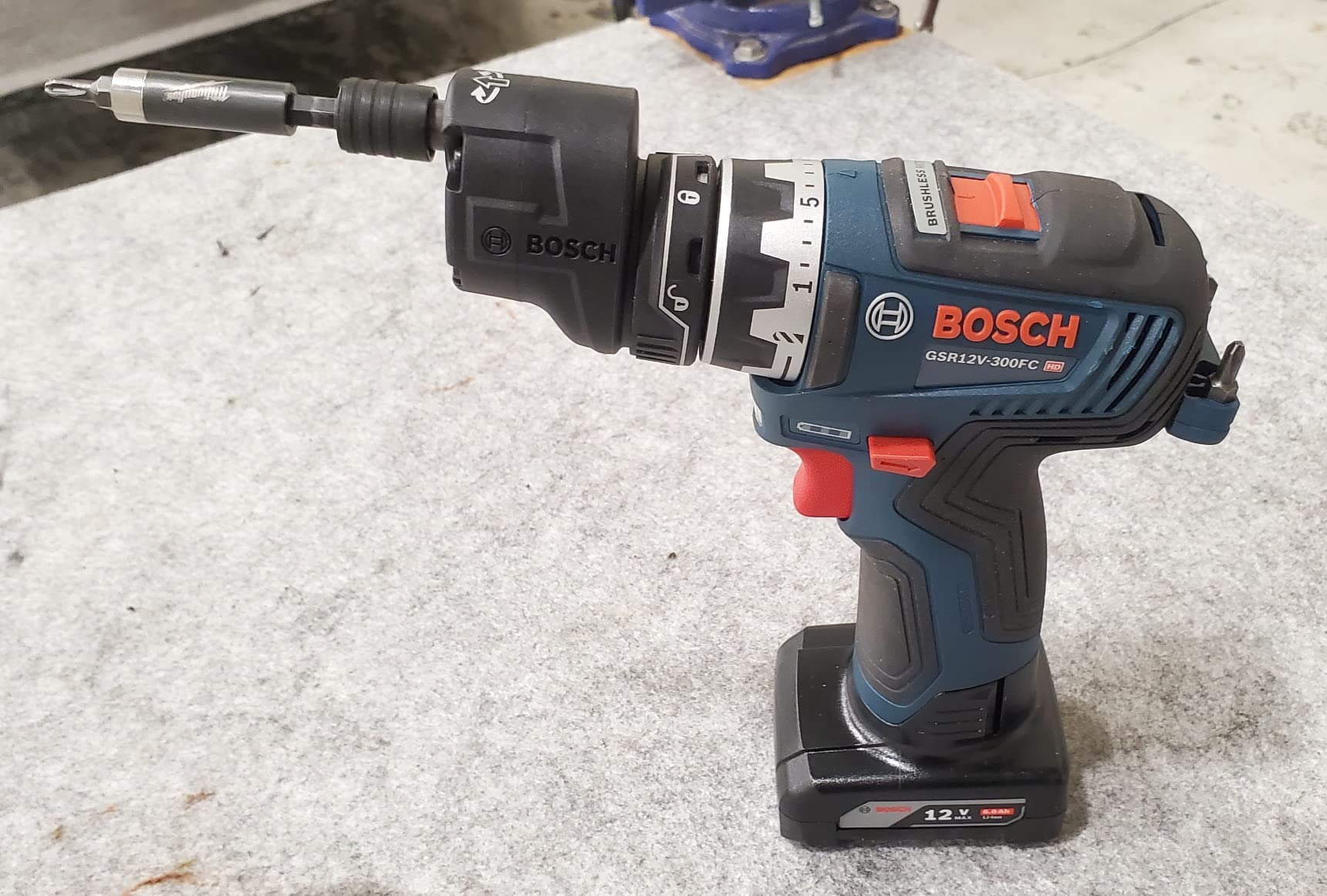 BOSCH GSR12V-300FCB22 12V Max Drill/Driver 5-In-1 Flexiclick System customer photo 2