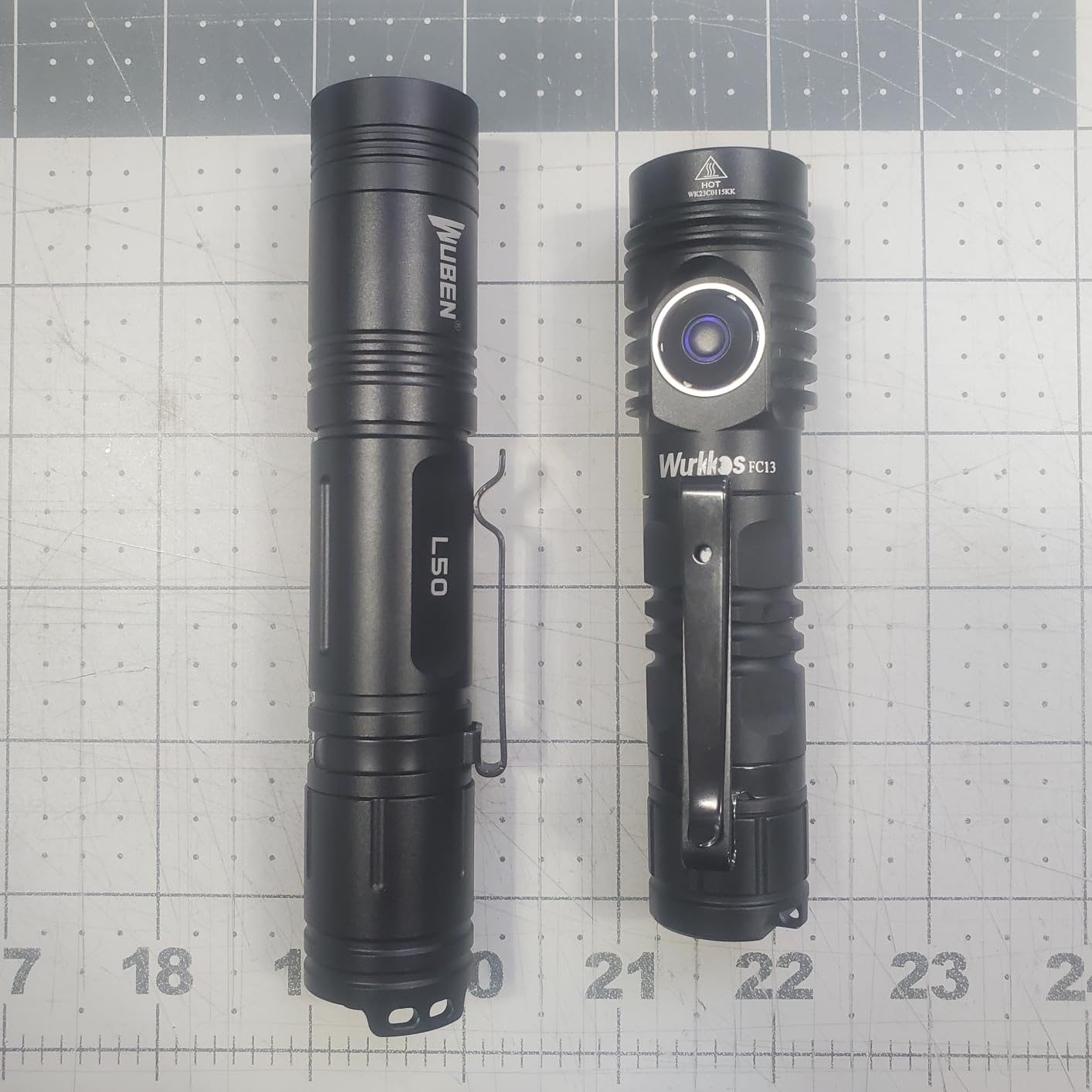 WUBEN L50 Rechargeable Tactical Flashlight, 1200 High Lumens Super Bright customer photo 1