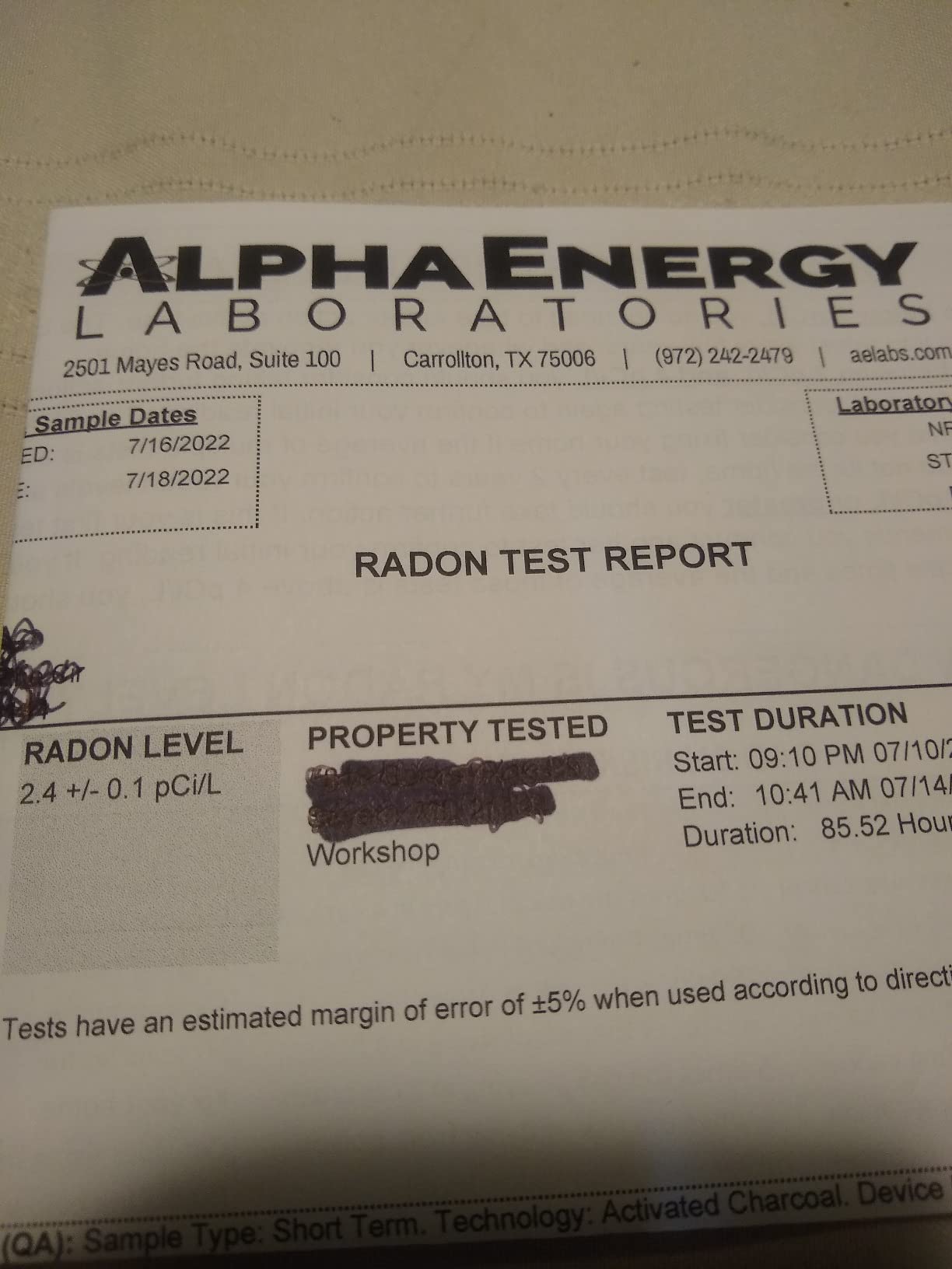 Safety Siren Pro4 Series Plug-in Radon Detector for Home Basement & Office customer photo 2