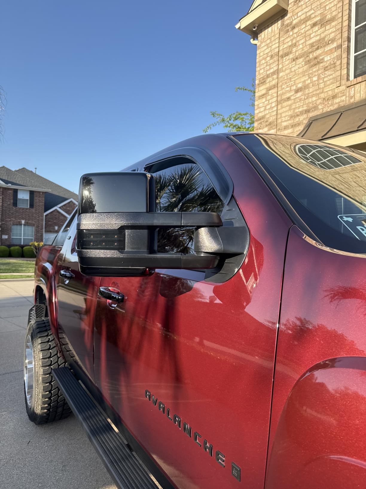 Sanooer Tow Mirrors for 2007-2013 Silverado & Sierra customer photo 2