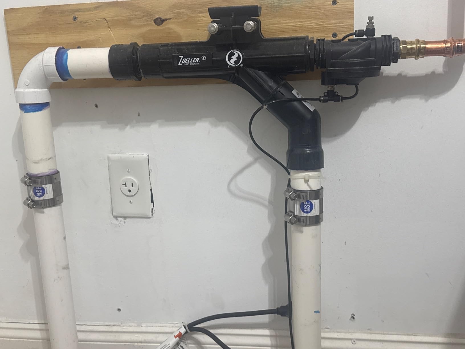 Zoeller 540 FLEX Water-Powered Backup Sump Pump System customer photo 1