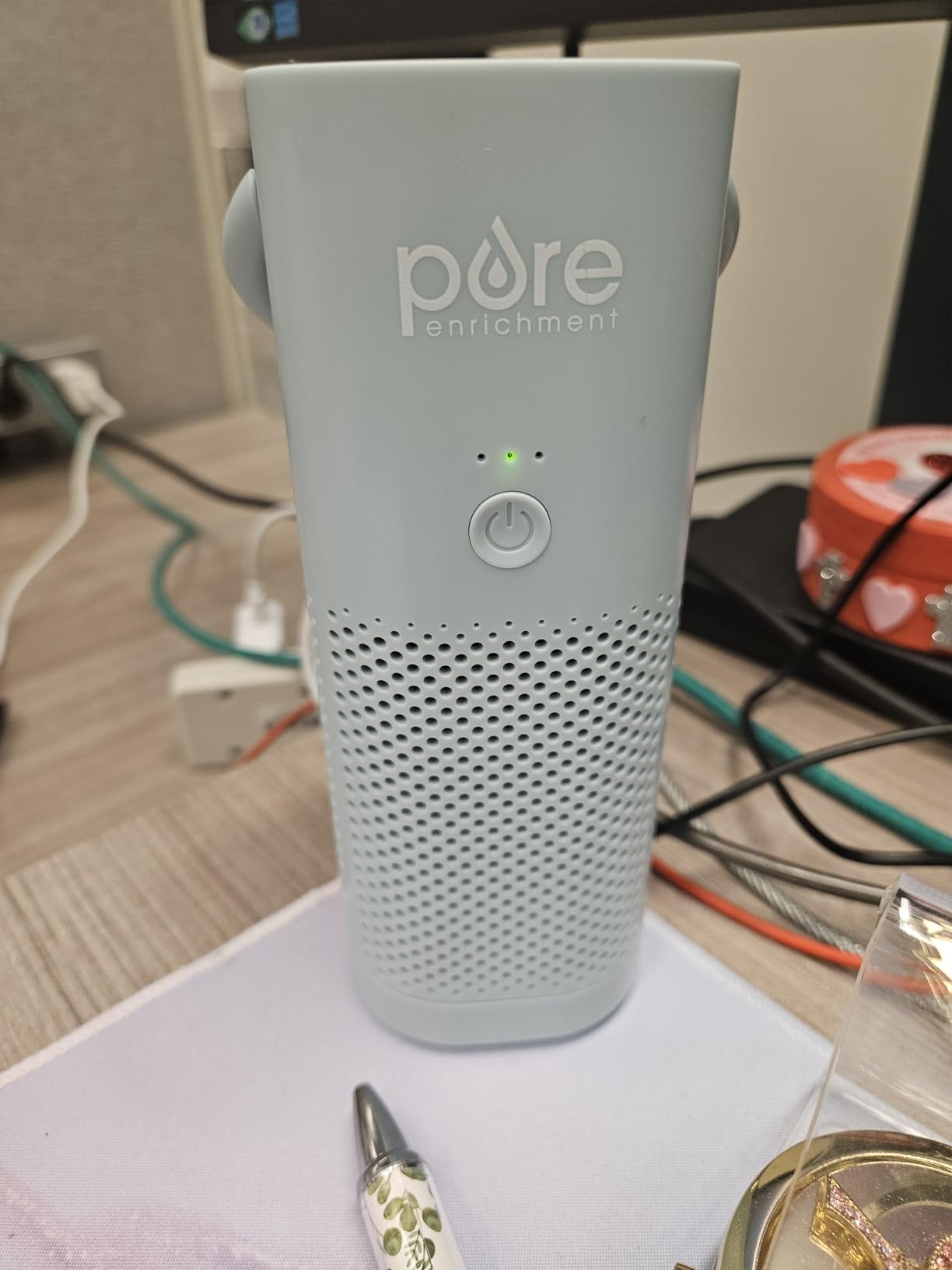 Pure Enrichment PureZone Mini Portable Air Purifier customer photo 2