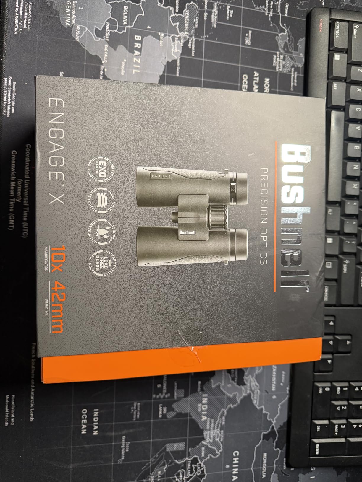Bushnell Engage X 10x42mm Binoculars, IPX7 Waterproof and Lightweight Binoculars for Hunting, Travel, and Camping customer photo 1