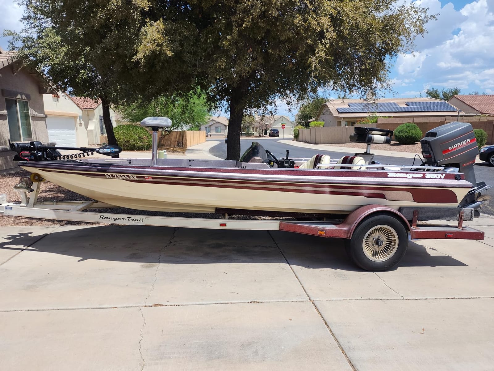 Haswing Bow Mount Trolling Motor 80lbs 54in - Remote & Foot, Quick Release customer photo 1