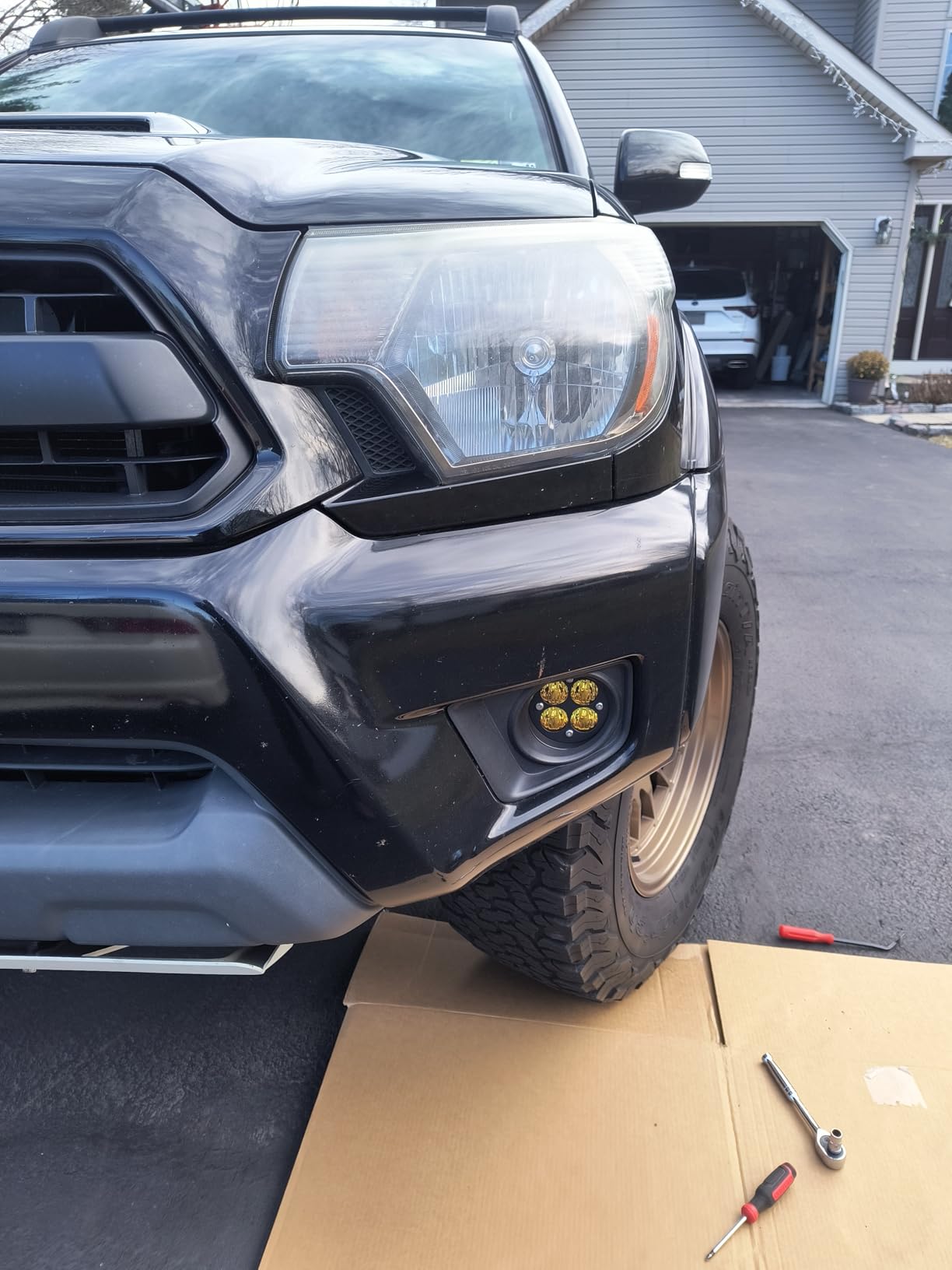 iJDMTOY LED Fog Light Kit For Toyota Tacoma/Tundra/4Runner, etc customer photo 2