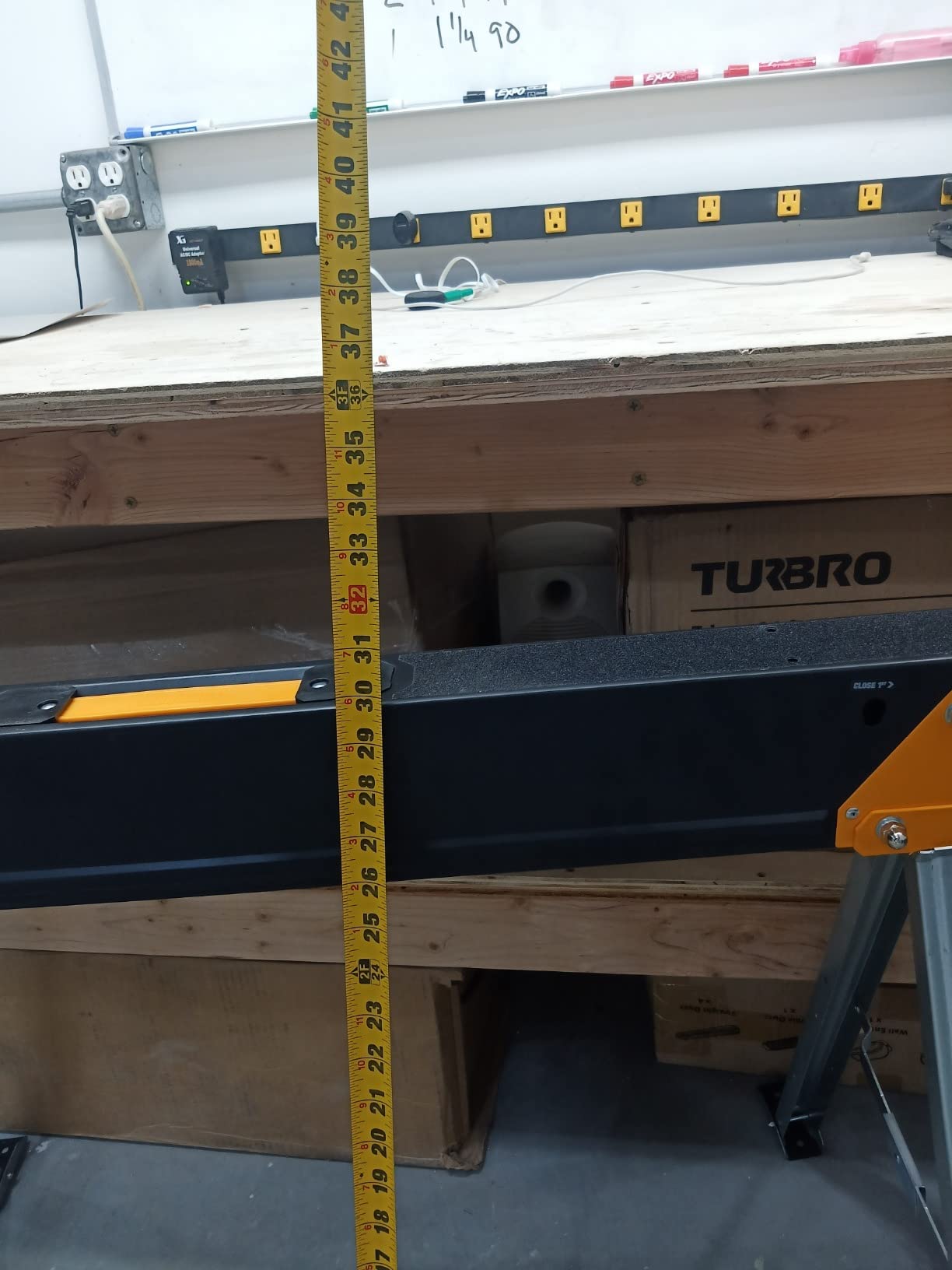 ToughBuilt - Folding Sawhorse & Jobsite Table, 2-Pack, TB-C550-2 customer photo 1