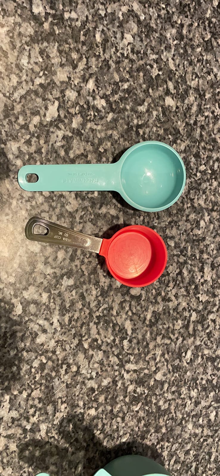 KitchenAid Measuring Cups, Set Of 4, Aqua Sky customer photo 1