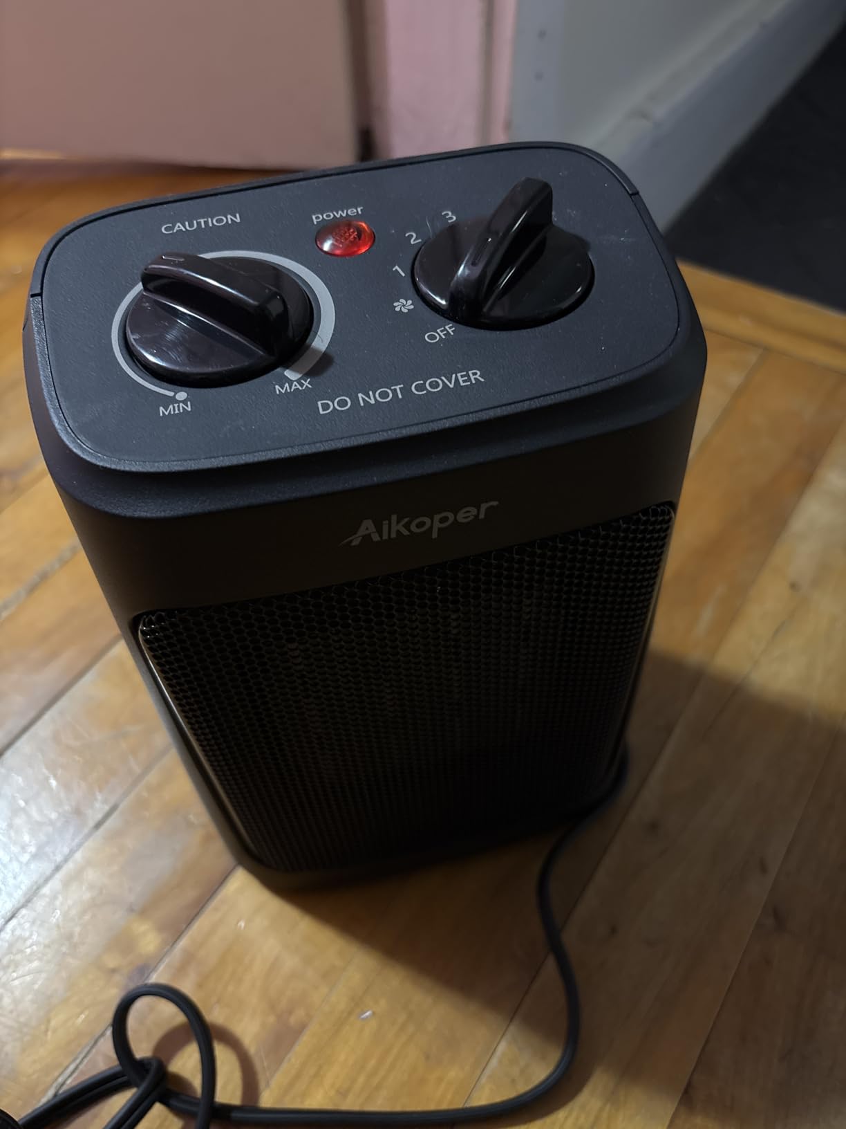 Space Heater, 1500W Electric Heaters Indoor Portable with Thermostat customer photo 1