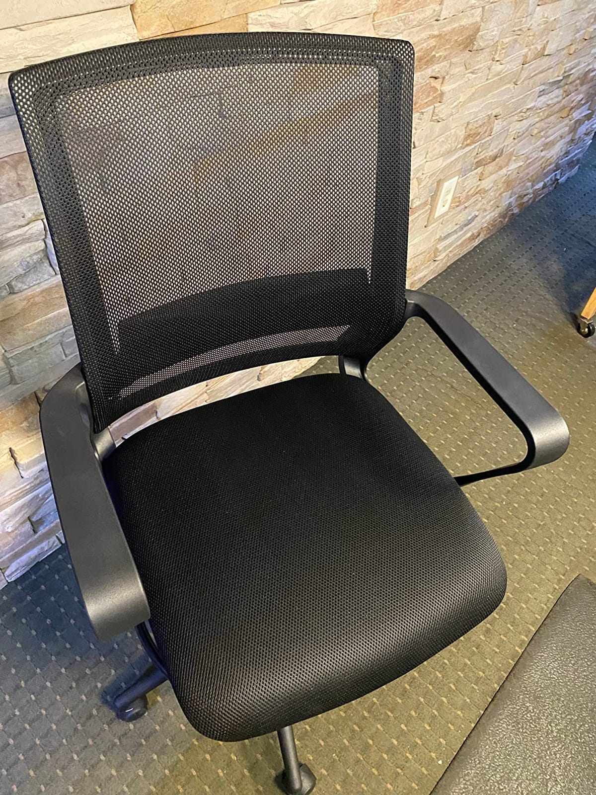 BestOffice | Tall Drafting Chair | Black | with Lumbar Support customer photo 2