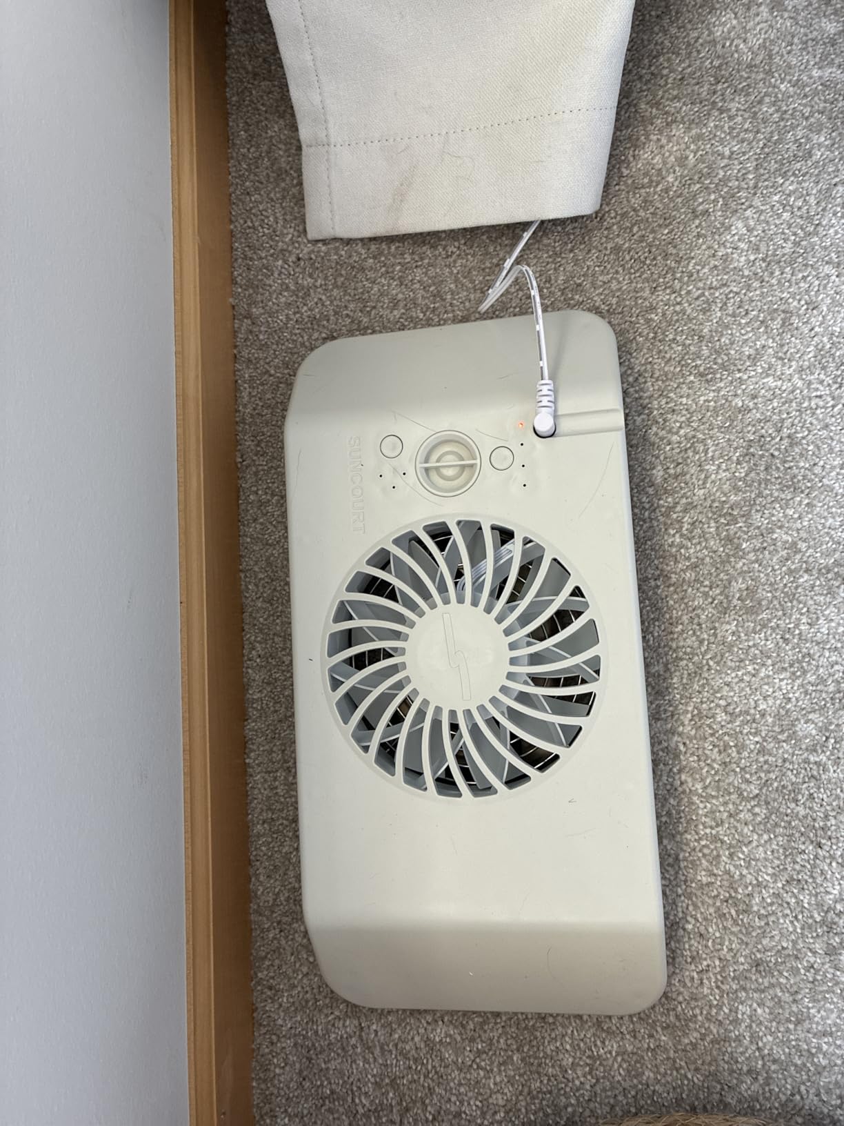 Suncourt Register Booster Fan for Floor Vents, Quiet Vent Fan (HC600) customer photo 1