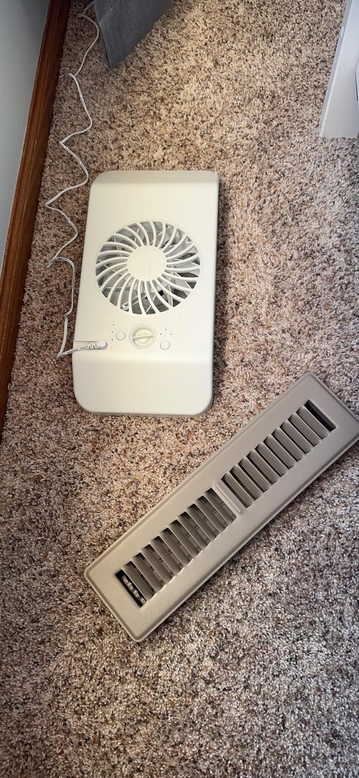 Suncourt Register Booster Fan for Floor Vents, Quiet Vent Fan (HC600) customer photo 2