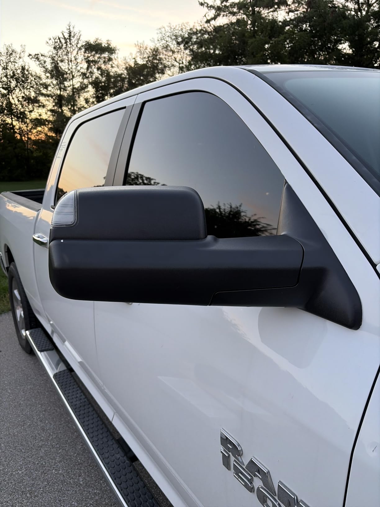Sanooer Tow Mirrors for 2009-2018 Dodge Ram 1500 & 2500 3500 customer photo 1