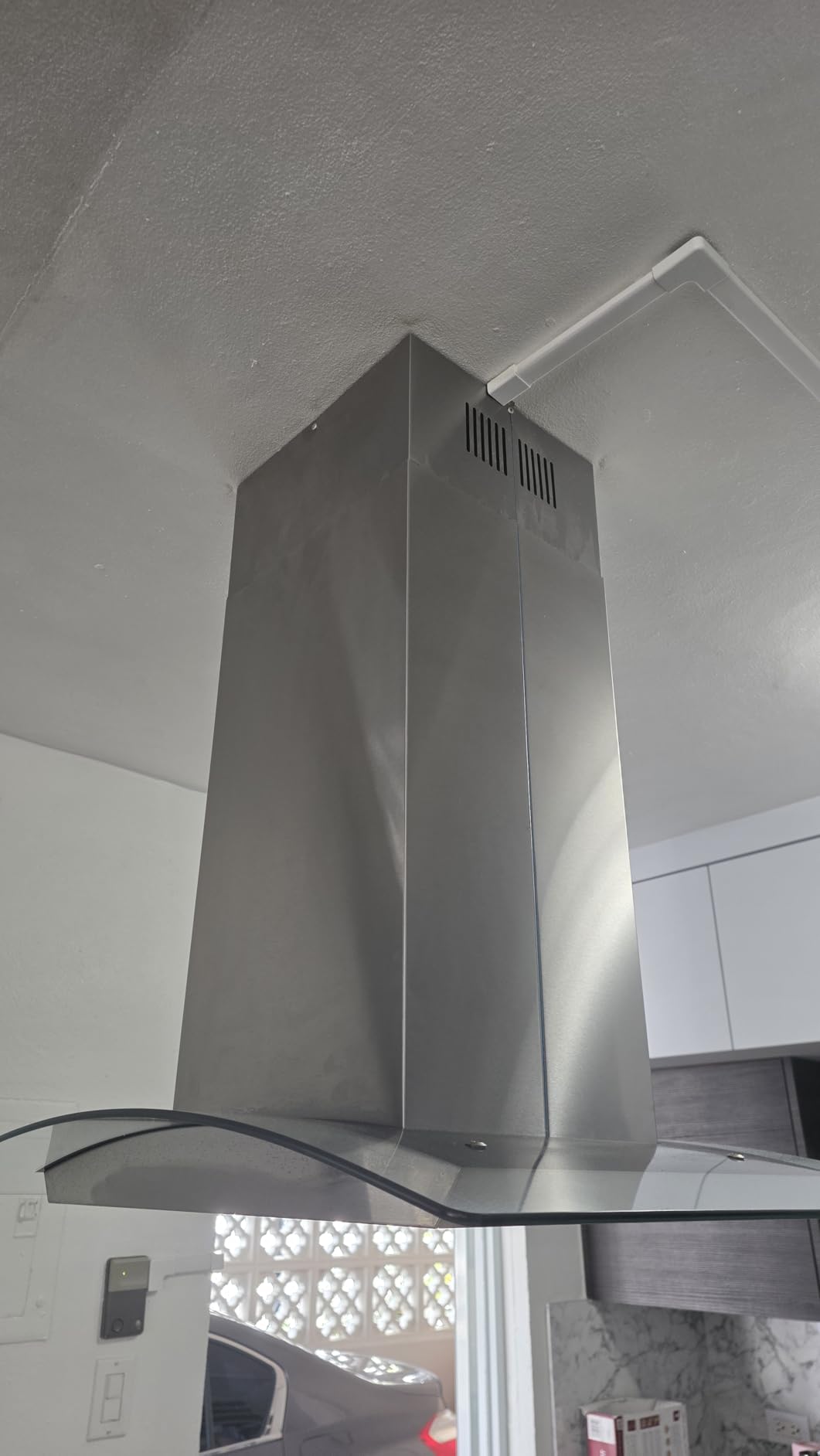 FIREGAS Island Range Hood 36 inch, 700 CFM Island Mount Kitchen Vent Hood customer photo 1