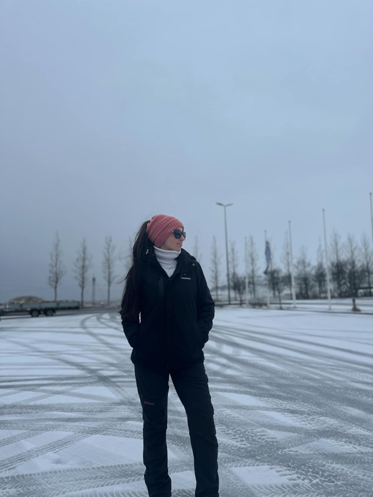Venustas Women's Waterproof Heated Jacket with Battery & Detachable Hood customer photo 2