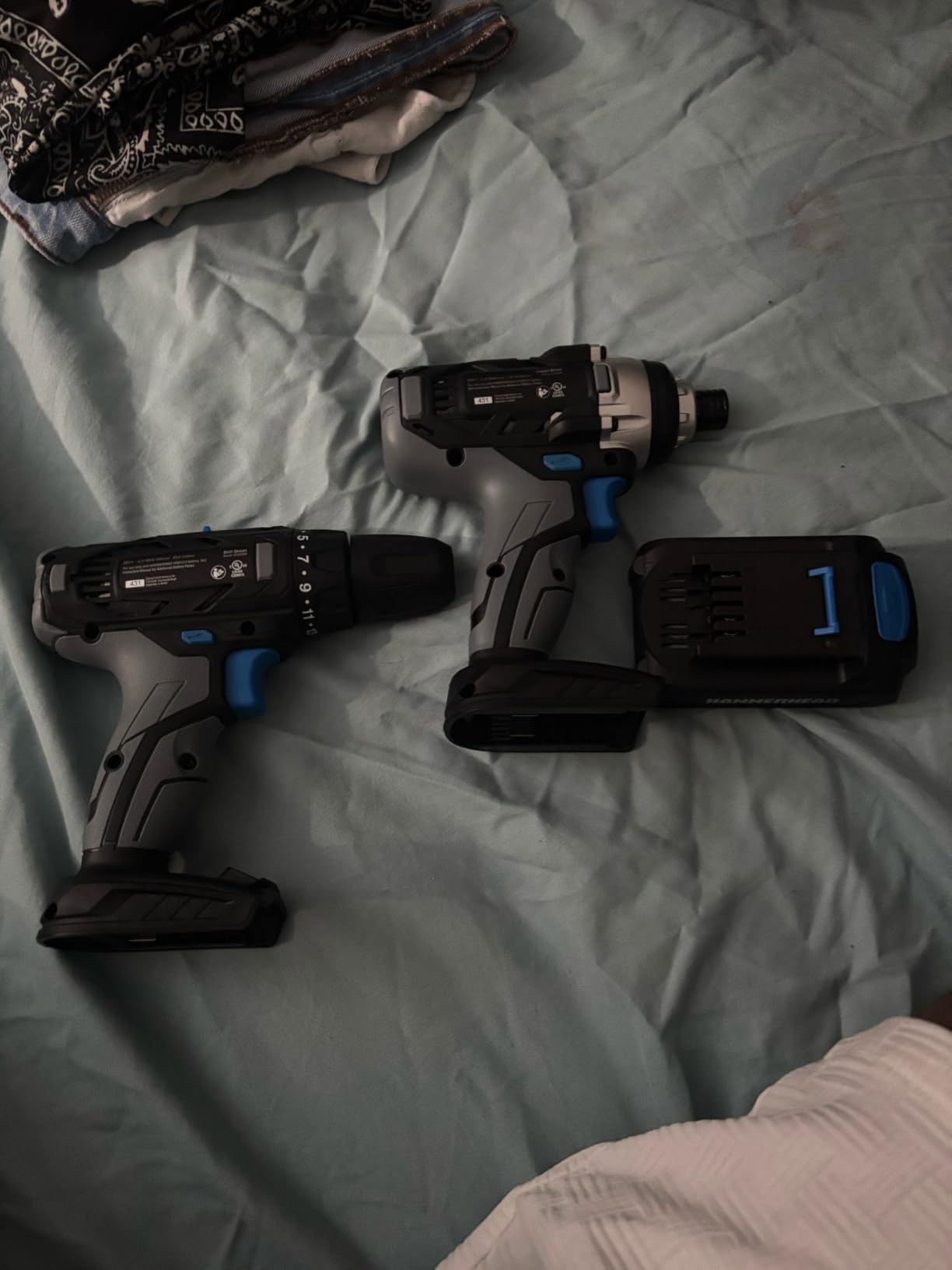 Hammerhead 20V Cordless 2-Tool Combo Kit: Drill and Impact Driver with 1.5Ah Battery and Charger - HCC2020 customer photo 1