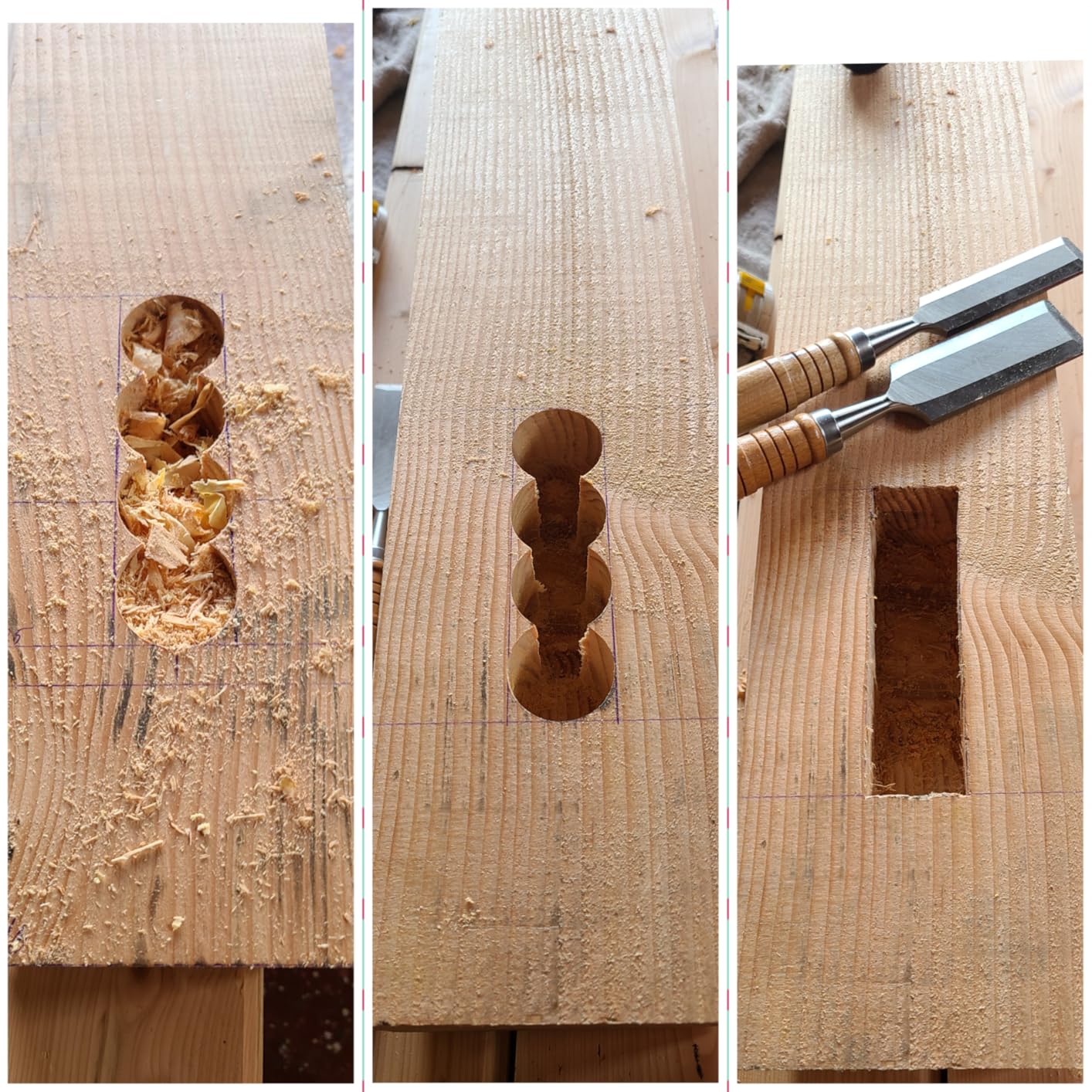 14 Piece Forstner Drill Bit for Woodworking, w/Carbide Tipped Forstner Bit for Hard Wood, Wood Drilling for Hard Wood, Plastic, Plywood customer photo 2