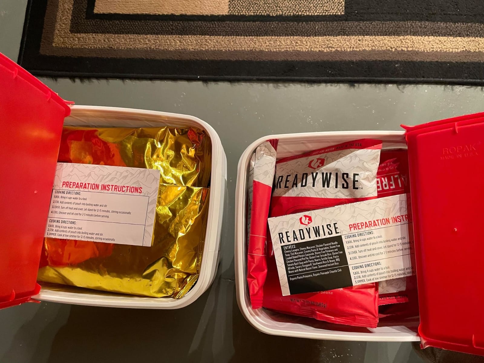 READYWISE Emergency Survival Food Supply Protein Bucket, 296 Servings customer photo 1