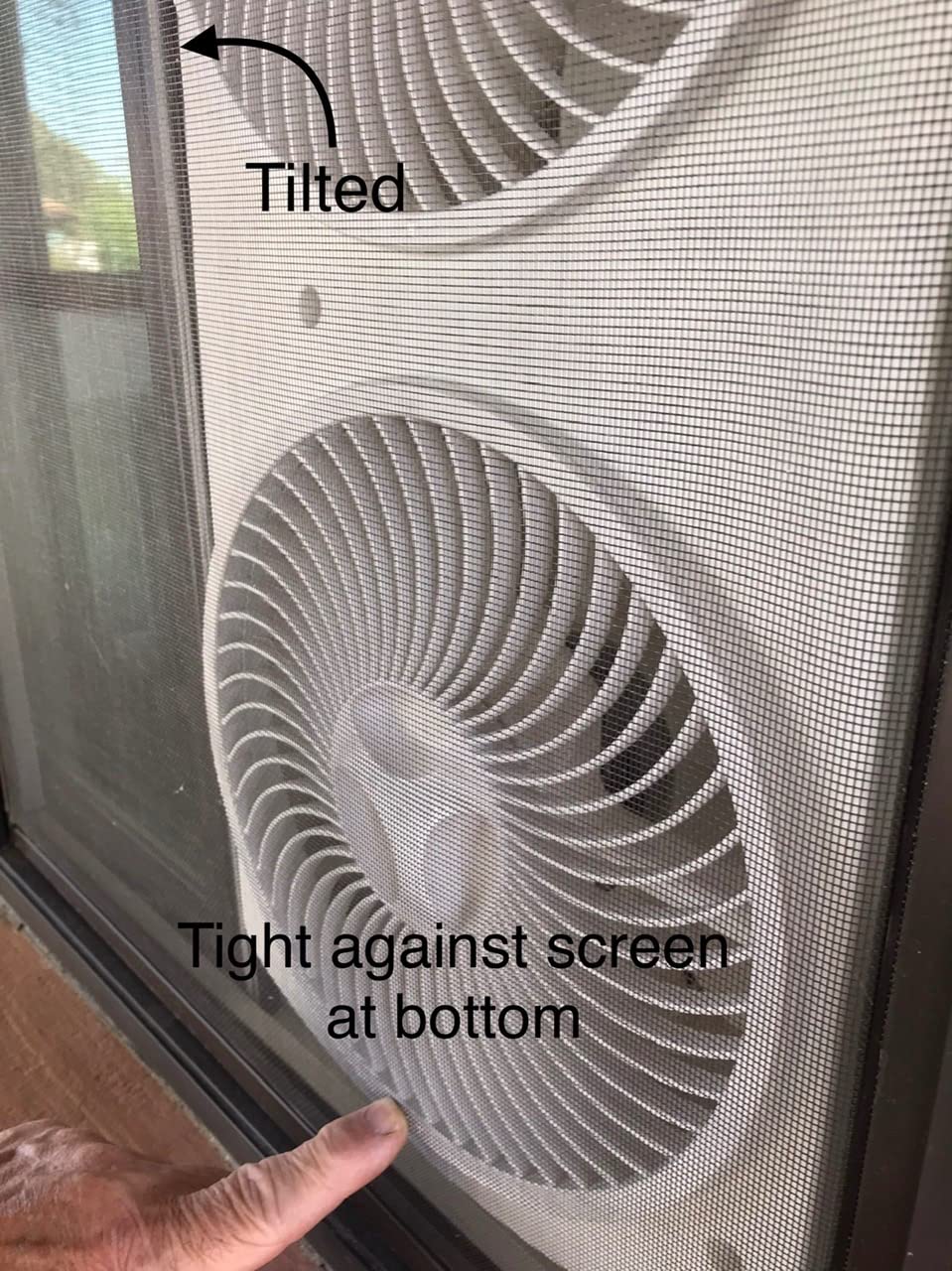 Aspen Smart Window Dual Fan | WiFi App Controlled 3 Speed + Multi-Function Detachable Blades Easy Clean Reversible Air Flow Twin Window Fan | Compatible with Alexa, Google Assistant customer photo 2