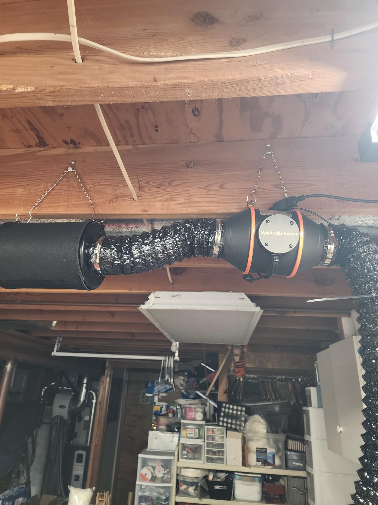 Spider Farmer 4 Inch Air Filtration Kit with RJ12 Speed Controller customer photo 1