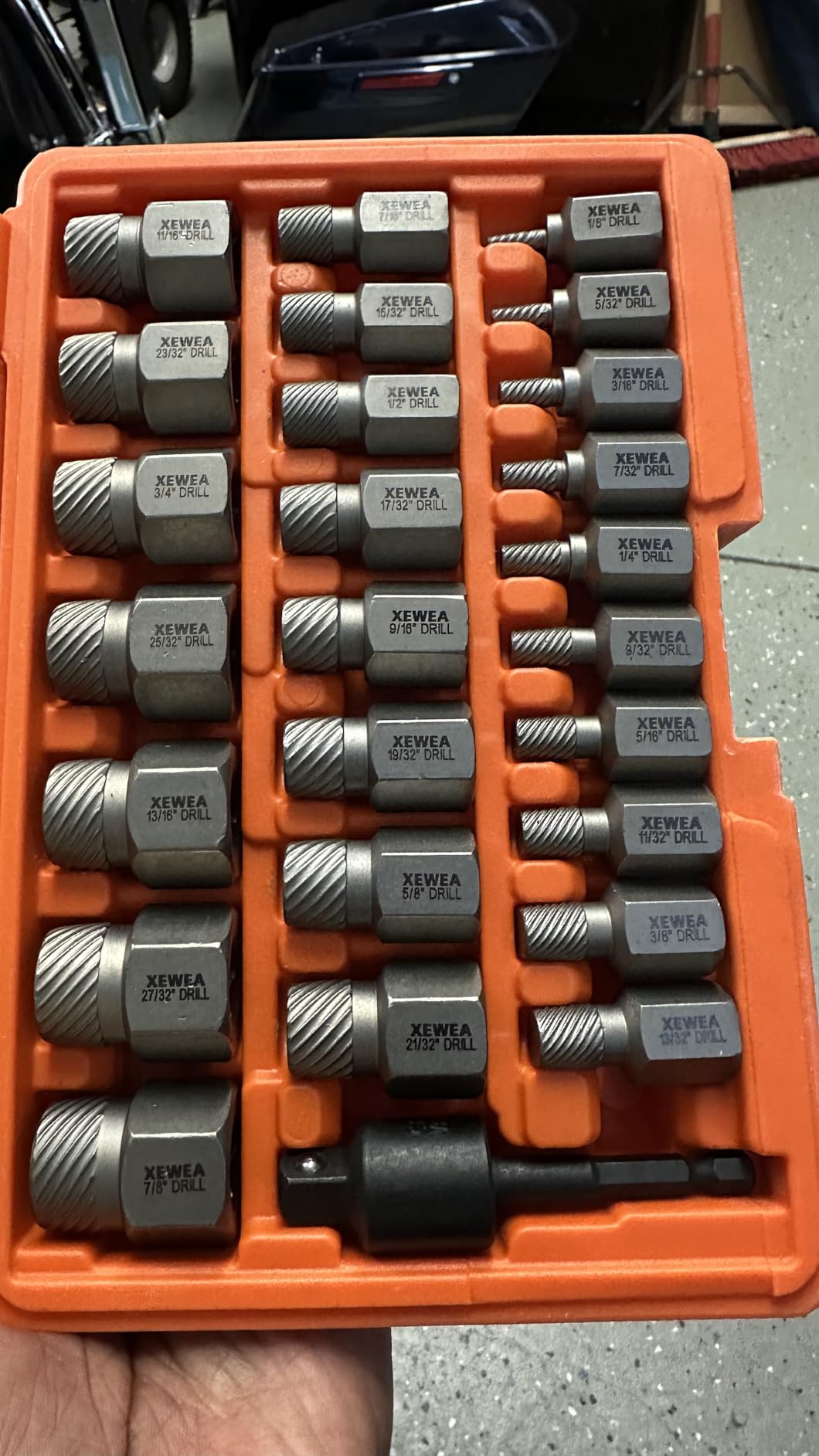 XEWEA 25Pcs Screw Bolt Extractor Set, Multi-Spline Easy Out Kit customer photo 2