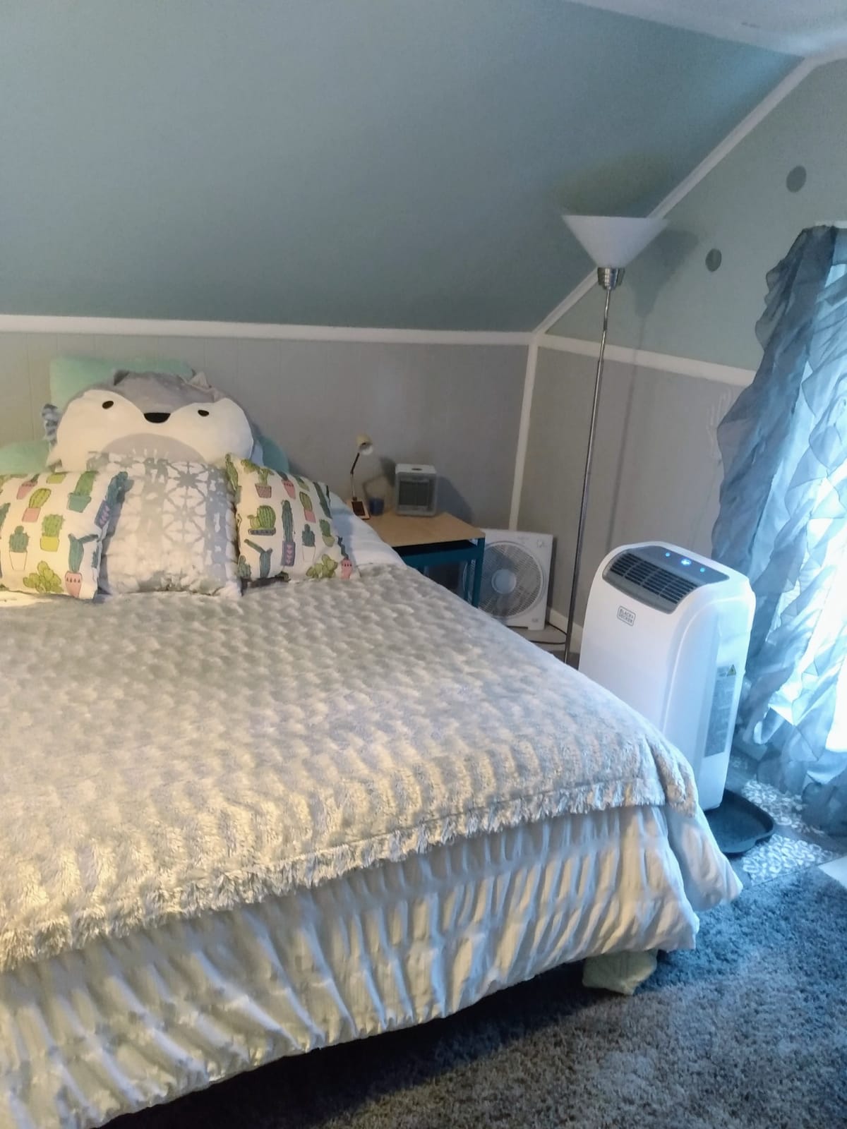 BLACK+DECKER Portable Air Conditioner, 7,500 BTU, BPT05WTB, White customer photo 2