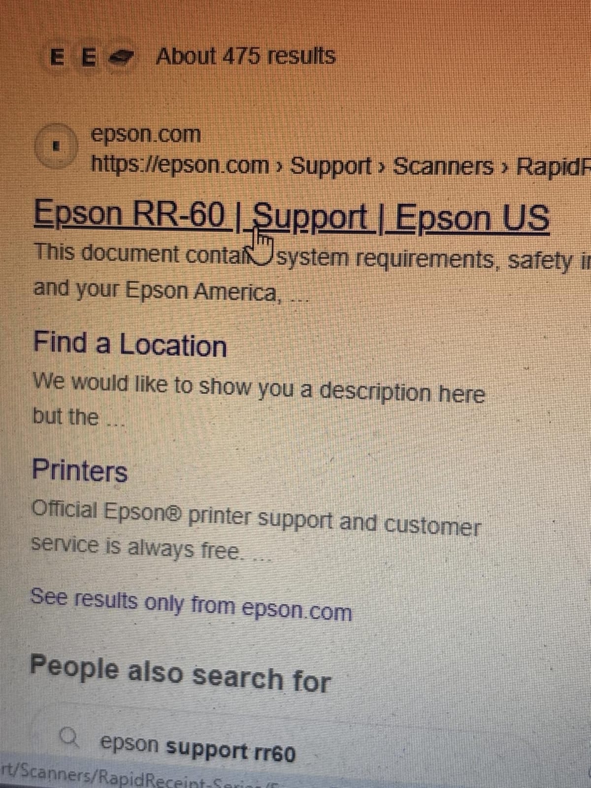 Epson RapidReceipt RR-60 Compact Mobile Document Scanner Receipt customer photo 1