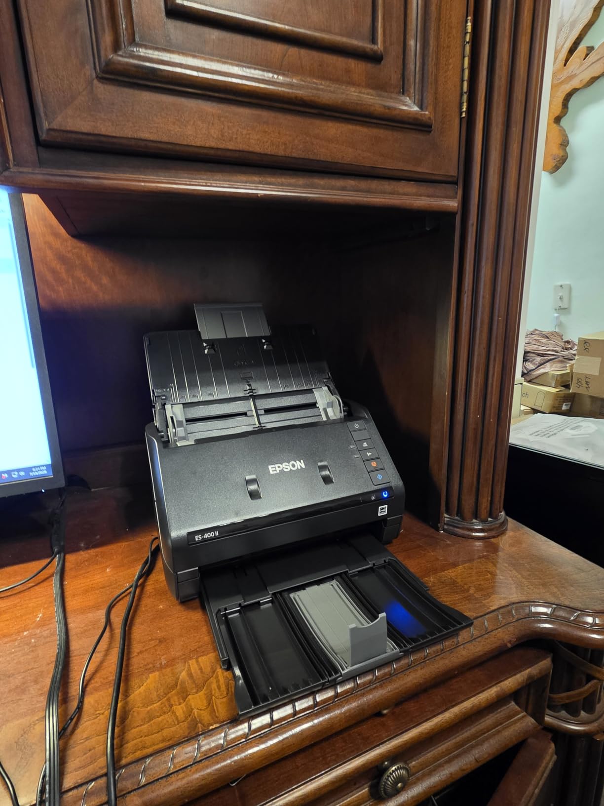 Epson Workforce ES-400 II High-Speed Color Duplex Desktop Document Scanner customer photo 2