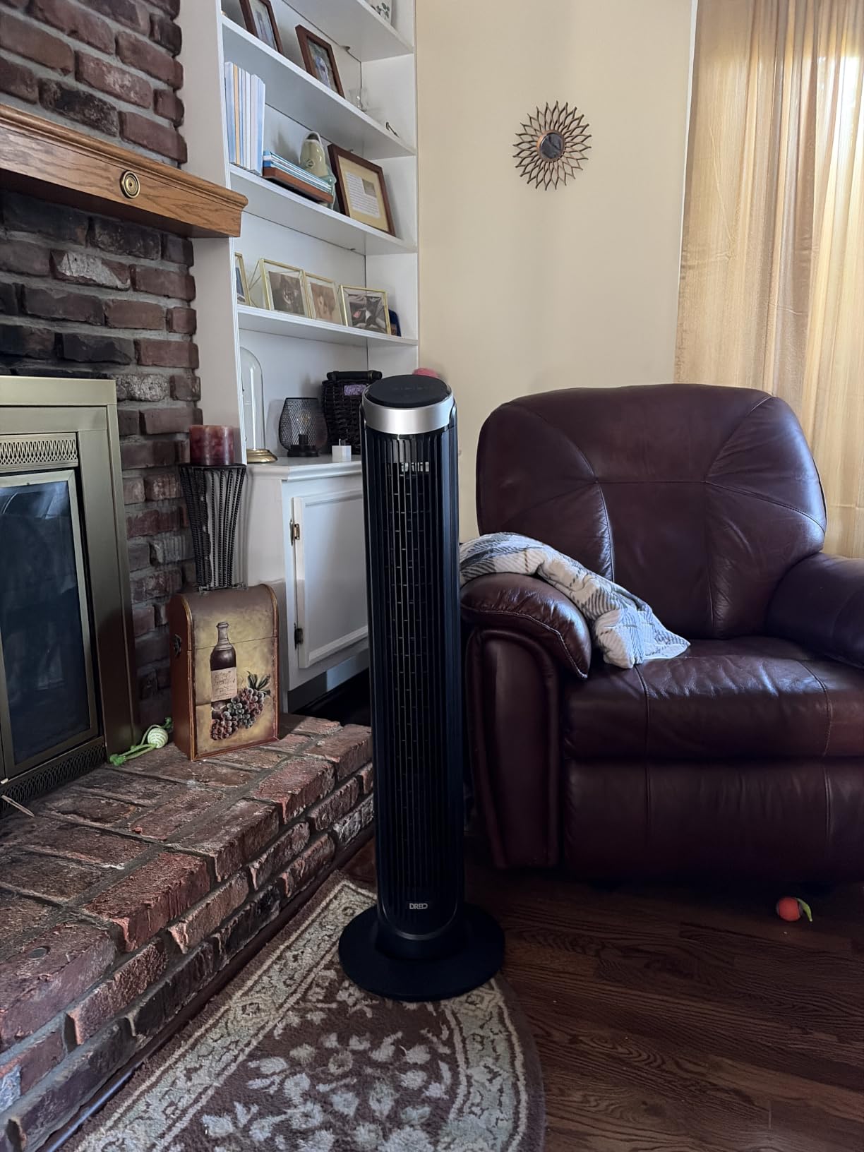 DREO Tower Fan for Bedroom, 90° Oscillating Fans that Blow Cold Air customer photo 2