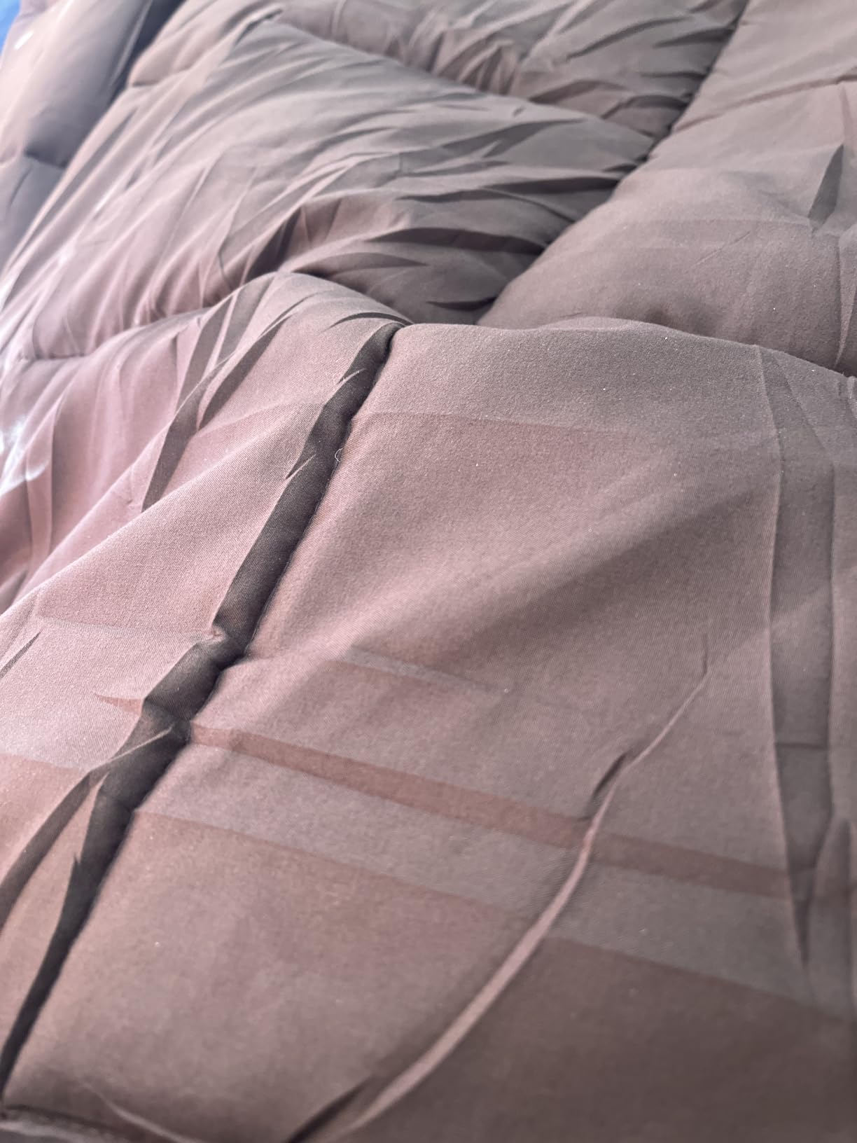 HYLEORY All Season Queen Size Bed Comforter - Cooling Goose Down Alternative Quilted Duvet Insert with Corner Tabs - Winter Warm - Machine Washable - White customer photo 1
