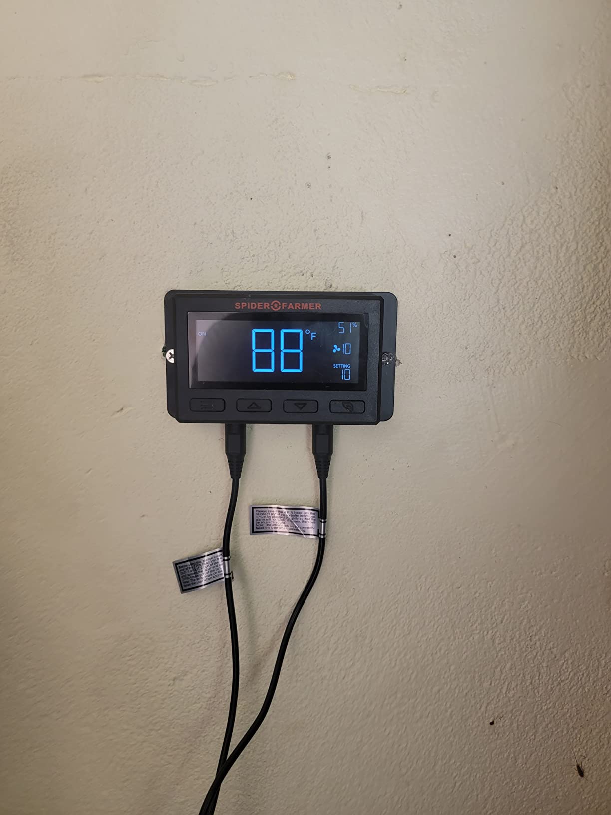 Spider Farmer 4 Inch Inline Duct Fan with Temp Humidity Controller, 205 CFM customer photo 1