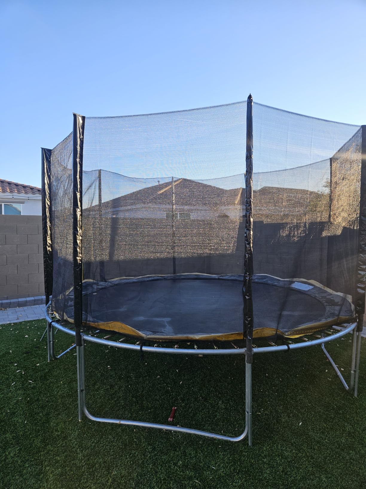 Trampoline 10/12/14FT Replacement Safety Enclousure Net for 6/8 Poles customer photo 2