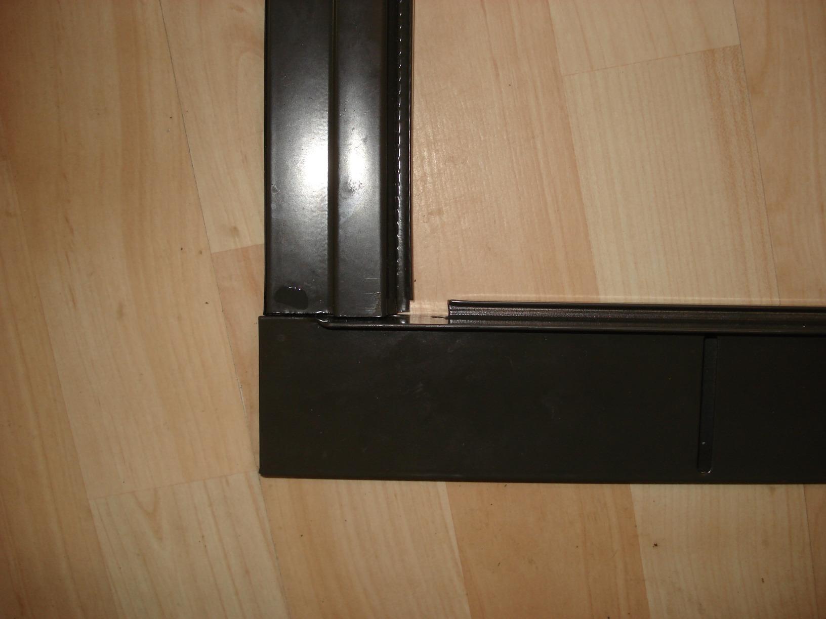 K.D. Heavy Duty Galv.Steel Sliding Patio Screen Door Kit - 1-7/8
