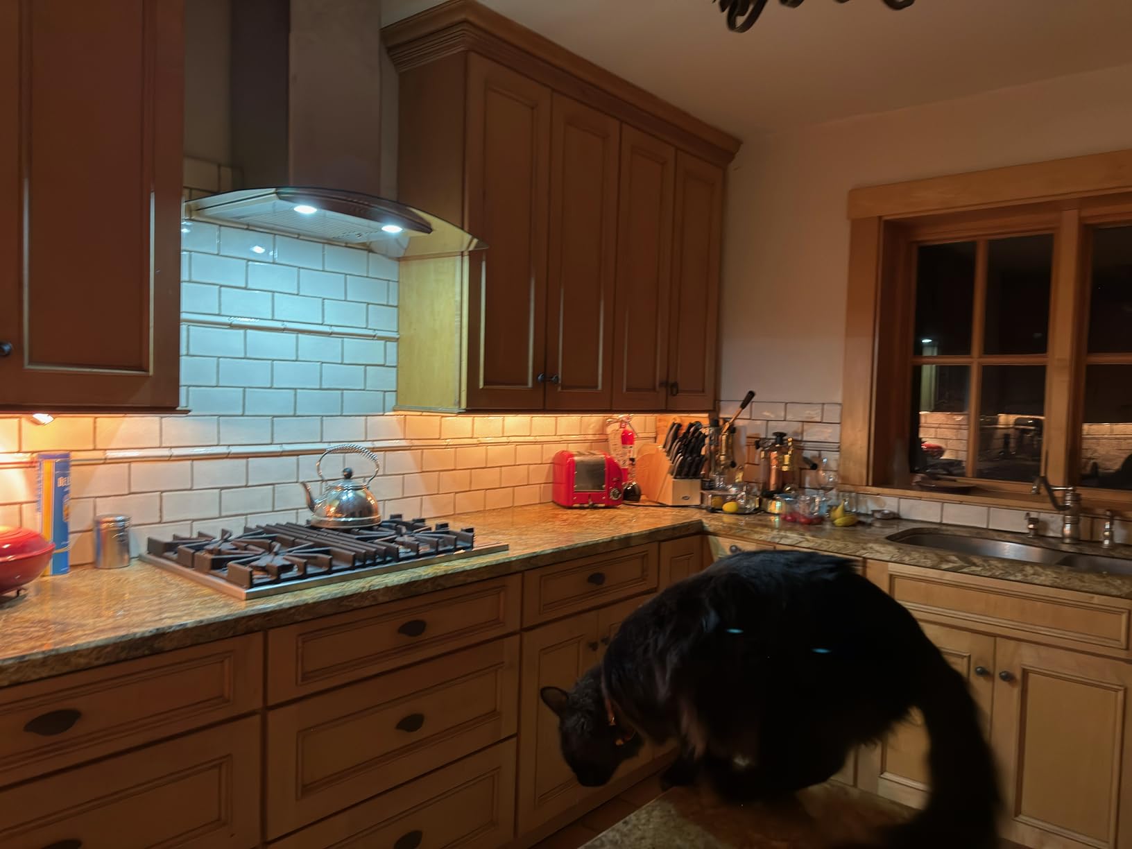 Range Hood 30 Inch, Tieasy Wall Mount Kitchen Hood with Ducted/Ductless Convertible Duct, Stainless Steel Chimney and Baffle Filters, Touch Control Fan Timer, LED Lights, 3 Speed Fan customer photo 2