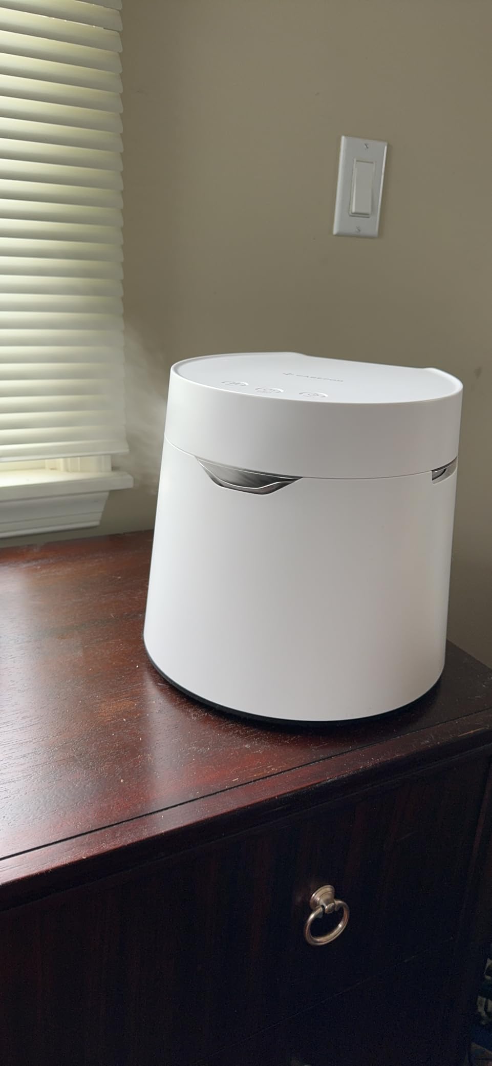 Carepod One Stainless Steel Humidifier for Large Room, Quiet & Safe for Baby, Only 3 Washable Parts & Easy to Clean, Ultrasonic Cool Mist Humidifiers for Bedroom, Filter-Free, Lasts 30Hrs (1Gal/4L) customer photo 2