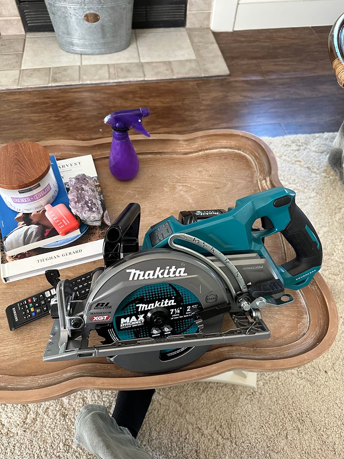 Makita Xgt 40V Max Circular Saw Kit Rear Handle 7 1/4 customer photo 2