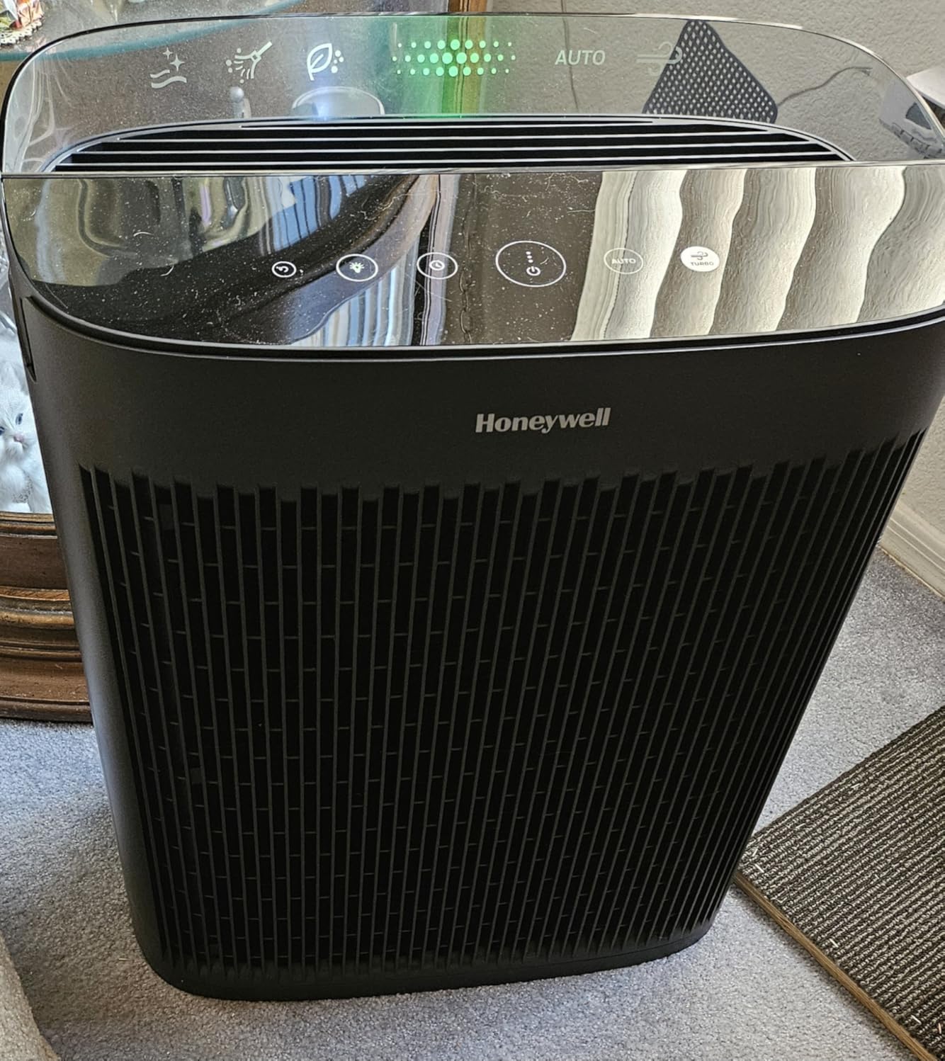 Honeywell HEPA Air Purifier for Home and Extra Large 2423 Ft² Rooms, Black customer photo 2