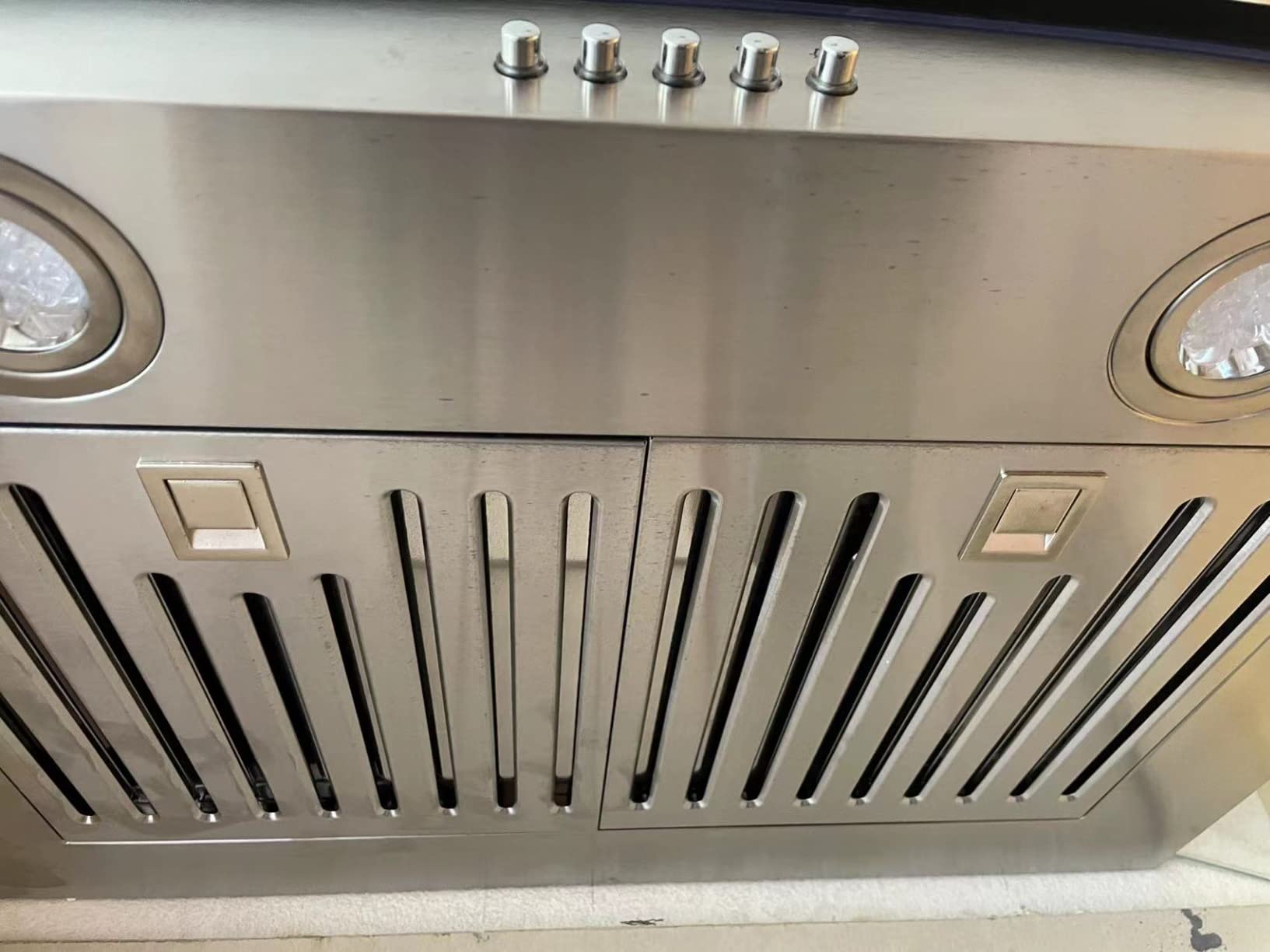 COMFEE' 30 Inch Wall Mount Range Hood, 450 CFM Ductless/Ducted Convertible customer photo 2