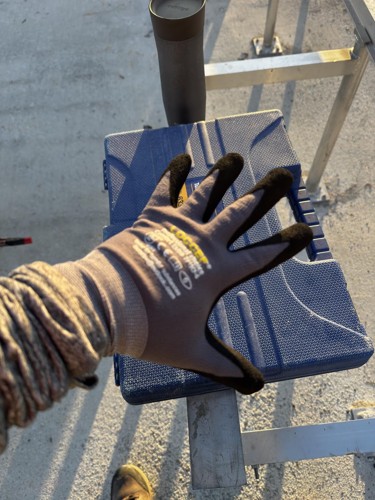 LOCCEF MicroFoam Nitrile Coated Safety Work Gloves customer photo 1