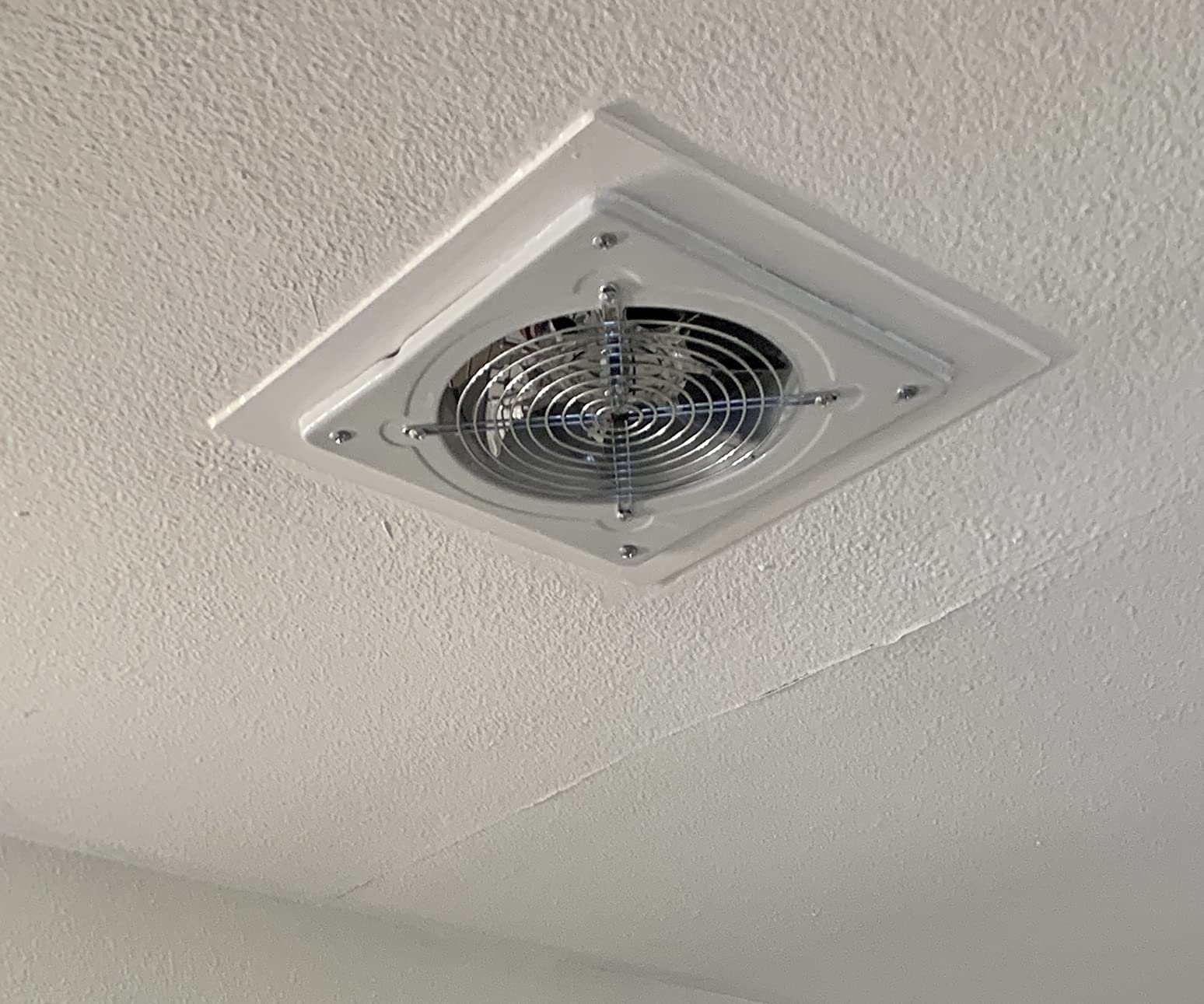8 Inch Exhaust Fan, Wall Mounted Ventilation Fan Kitchen Exhaust Fan customer photo 1