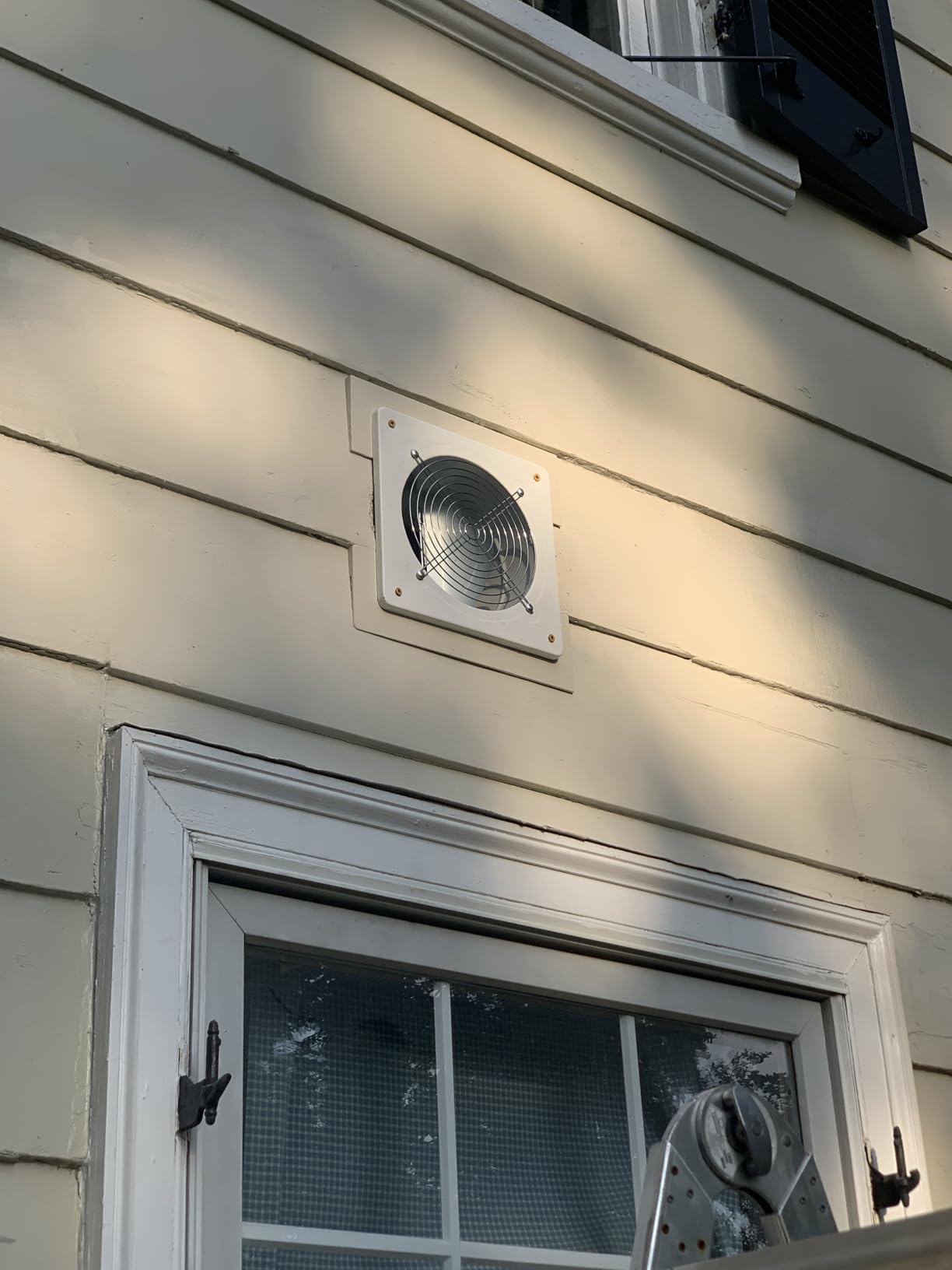 8 Inch Exhaust Fan, Wall Mounted Ventilation Fan Kitchen Exhaust Fan customer photo 2