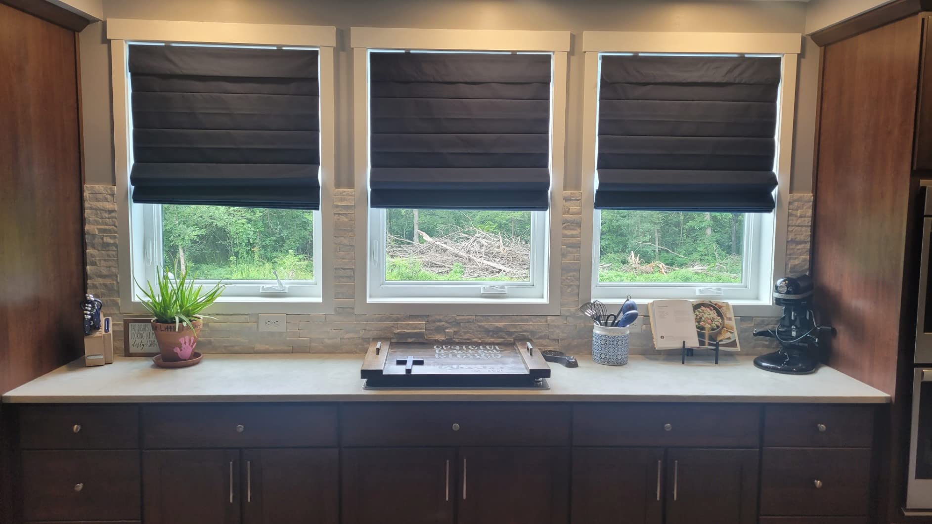 ARLO BLINDS Fabric Roman Shades, 34