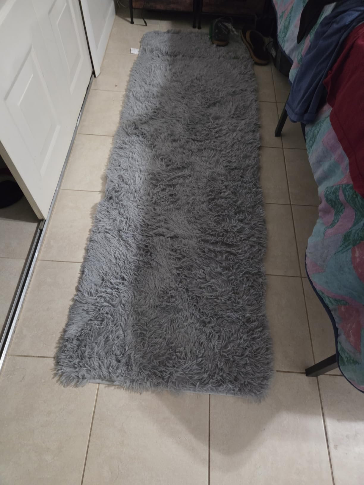Chicrug Soft Runner Rug for Bedroom Living Room Plush Fluffy Rugs 2x6 customer photo 2