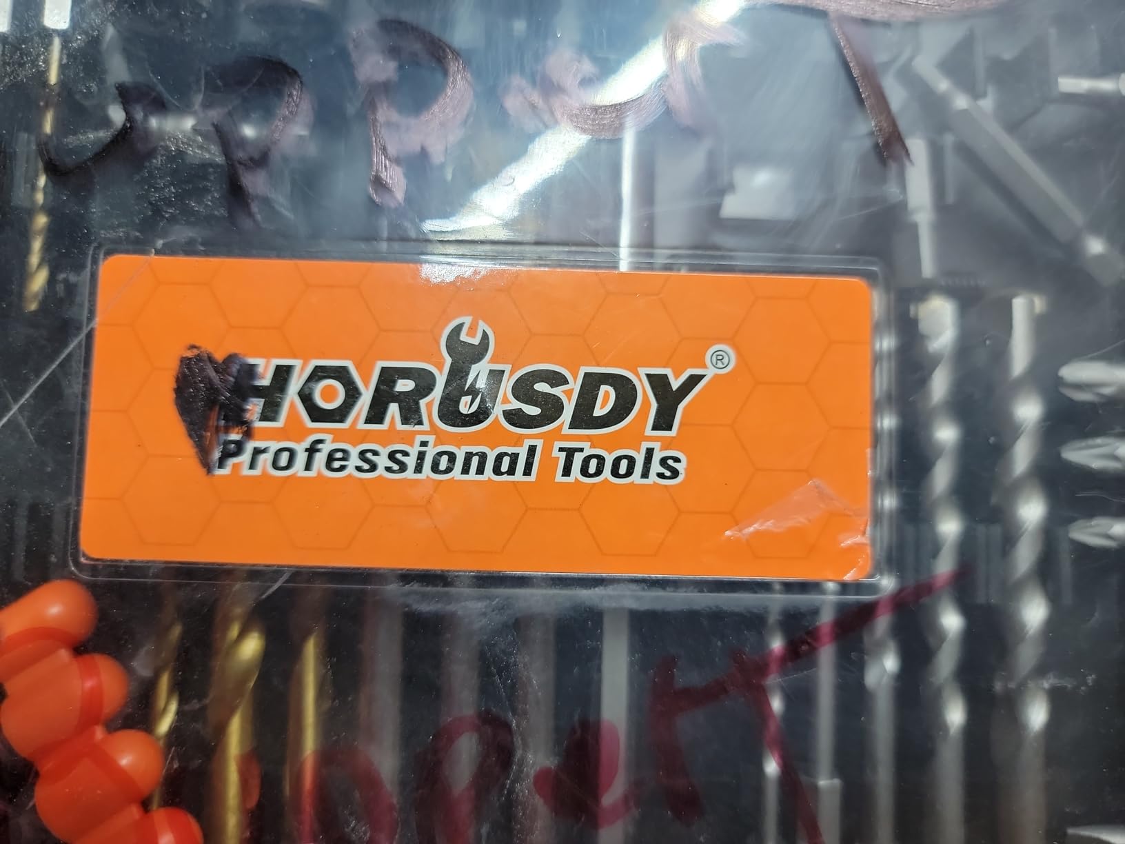 HORUSDY Impact Drill Bit Set, 112-Pieces 1/4