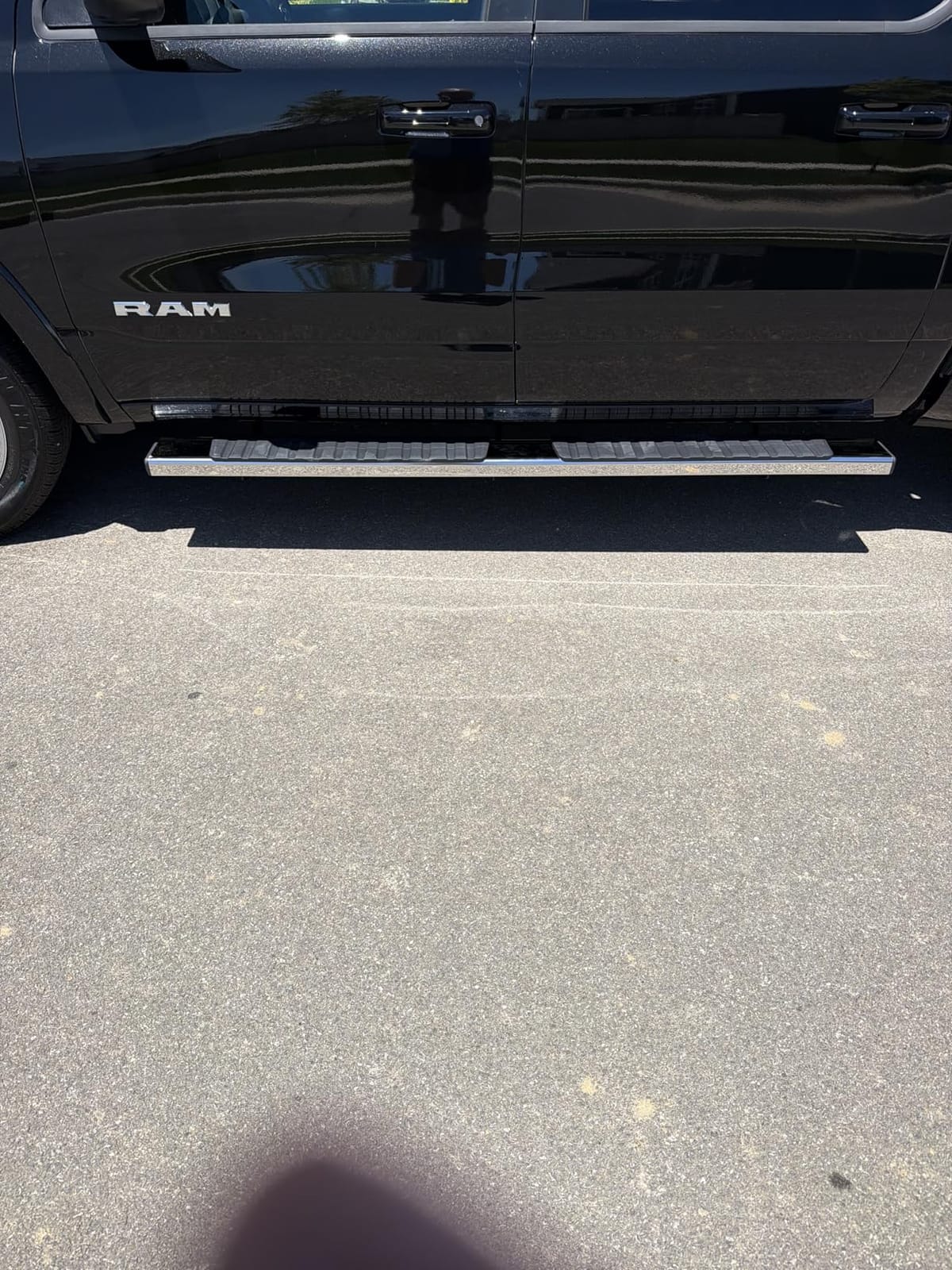 COMNOVA 6 Inches Running Boards Compatible with 2009-2018 Dodge Ram 1500 Crew Cab(Including 2019-2024 Classic), 2010-2026 Ram 2500 3500, Stainless Steel Side Steps. customer photo 1