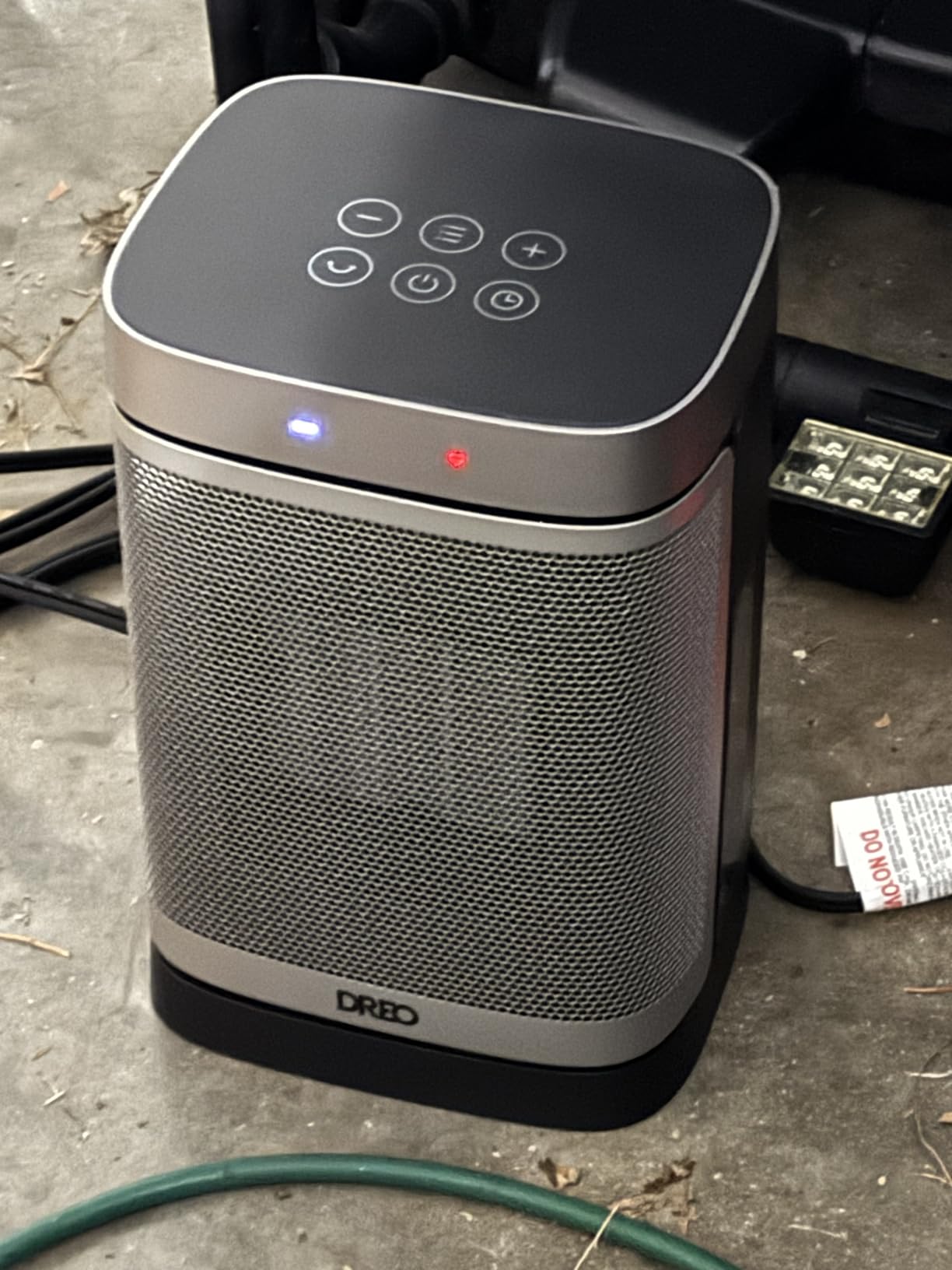 DREO Space Heater, Portable Electric Heaters for Indoor Use with Thermostat customer photo 1