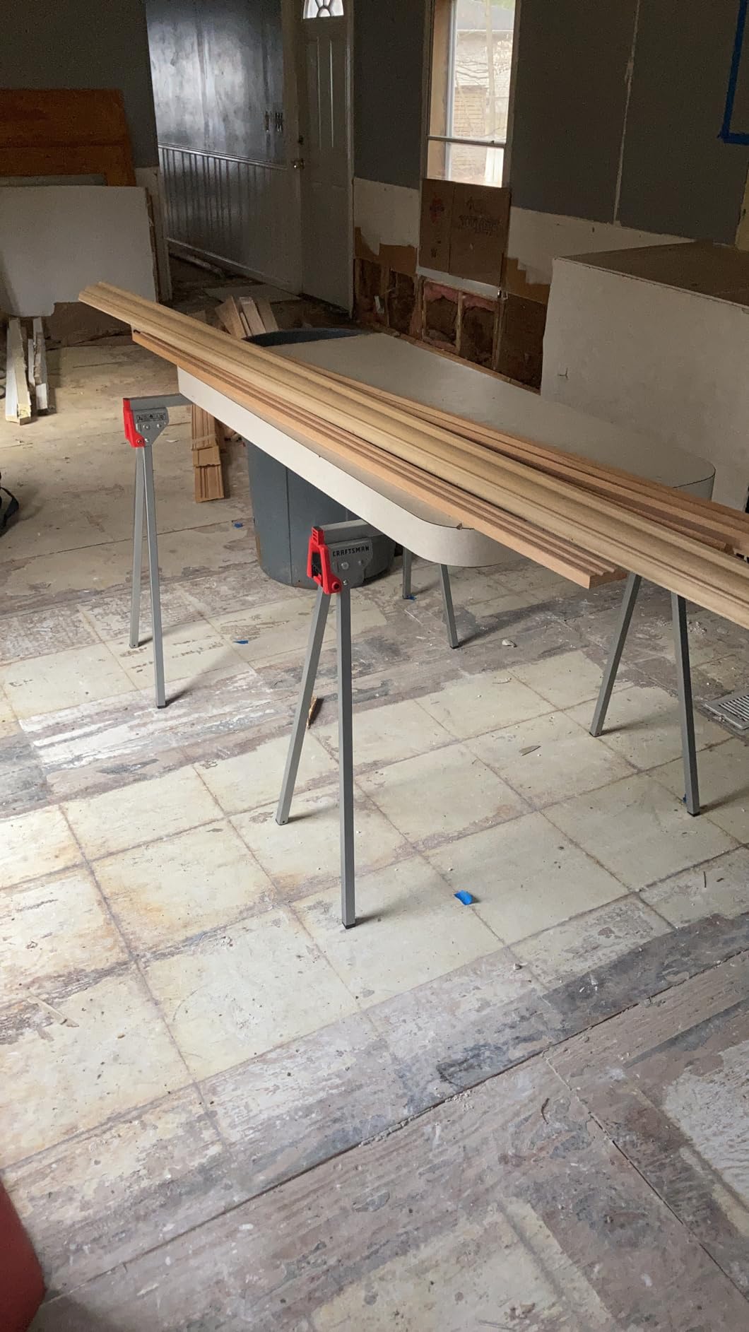 CRAFTSMAN Metal Sawhorse, Folding (CMST11154) customer photo 1