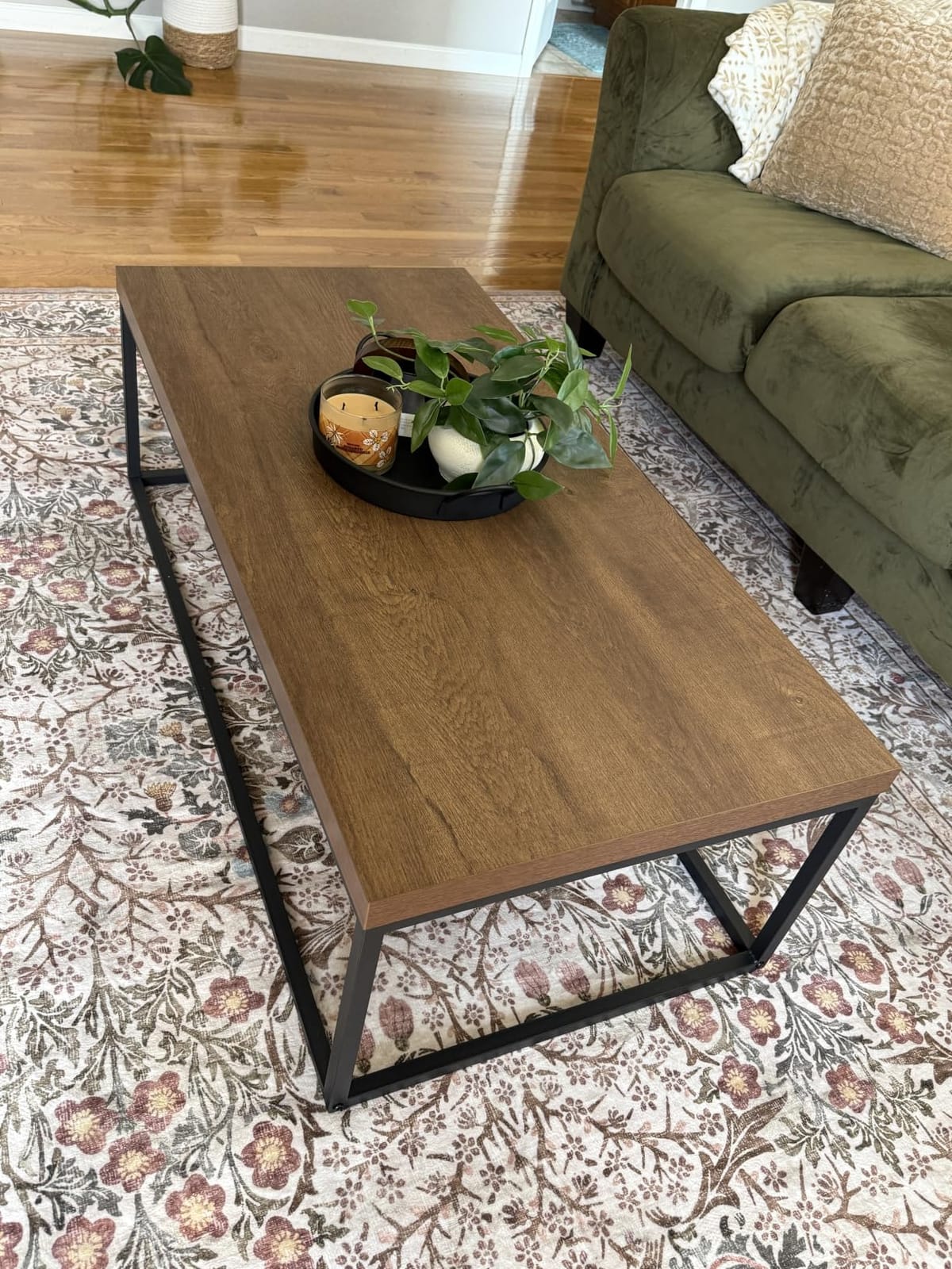 CENSI Natural Oak Coffee Table/Center Table, 47-Inch customer photo 1