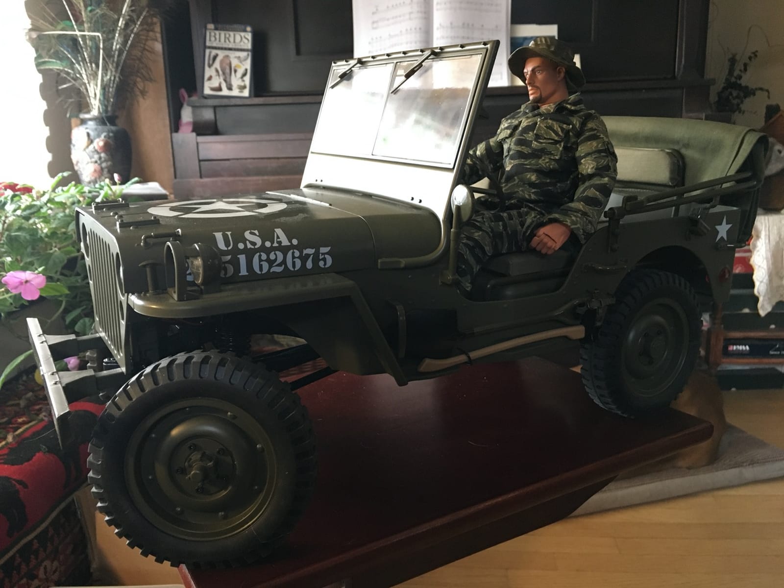 Rochobby FMS 1/6 1941 MB Scaler RC mini RC Truck MB Scaler 4x4 Hobby Grade Brushed RC Rock Crawler RC Army Military Truck for Adults, RS no Battery customer photo 1