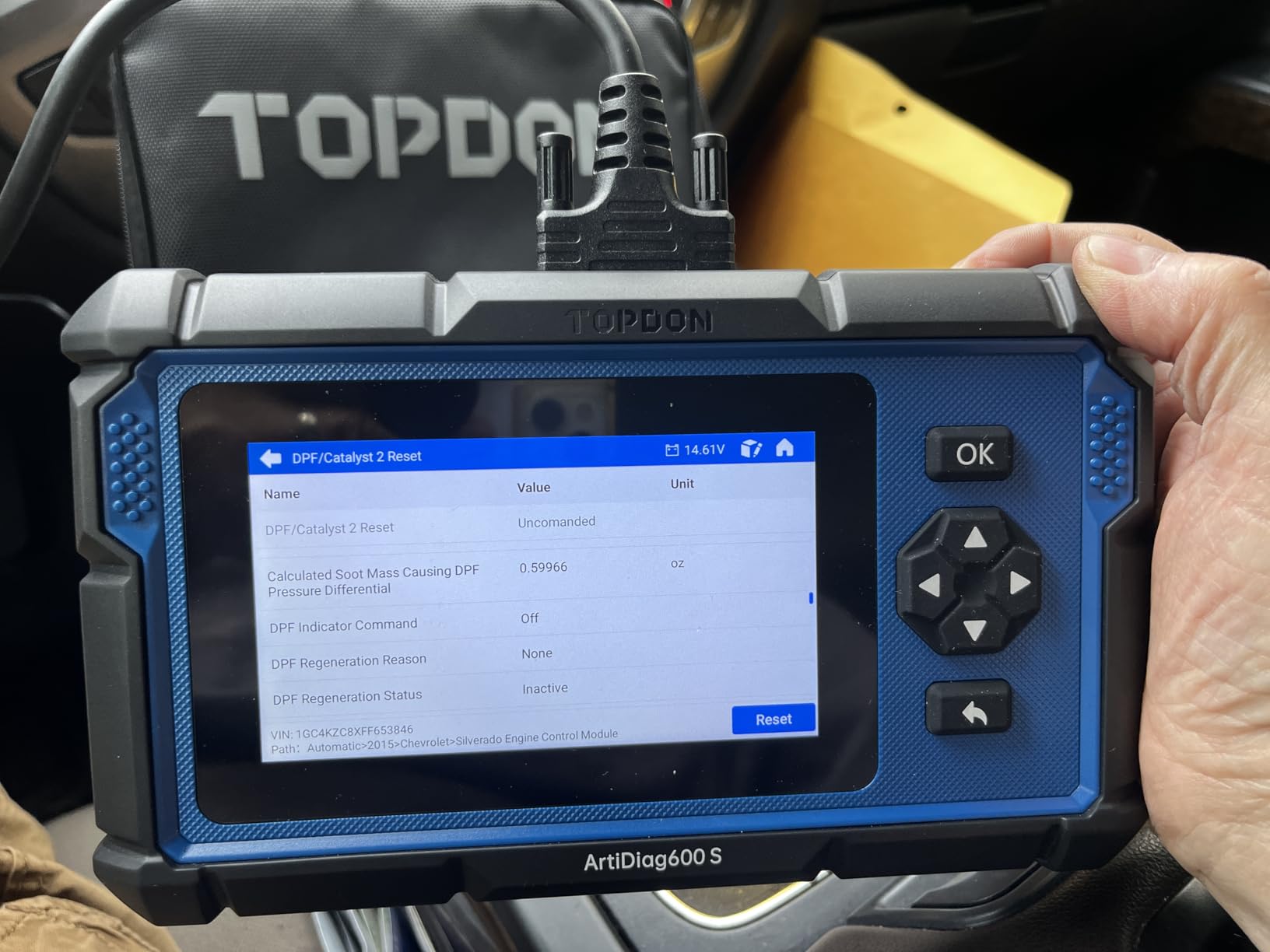 TOPDON AD600S OBD2 Scanner, Engine ABS SRS Transmission Diagnostic Tool customer photo 2