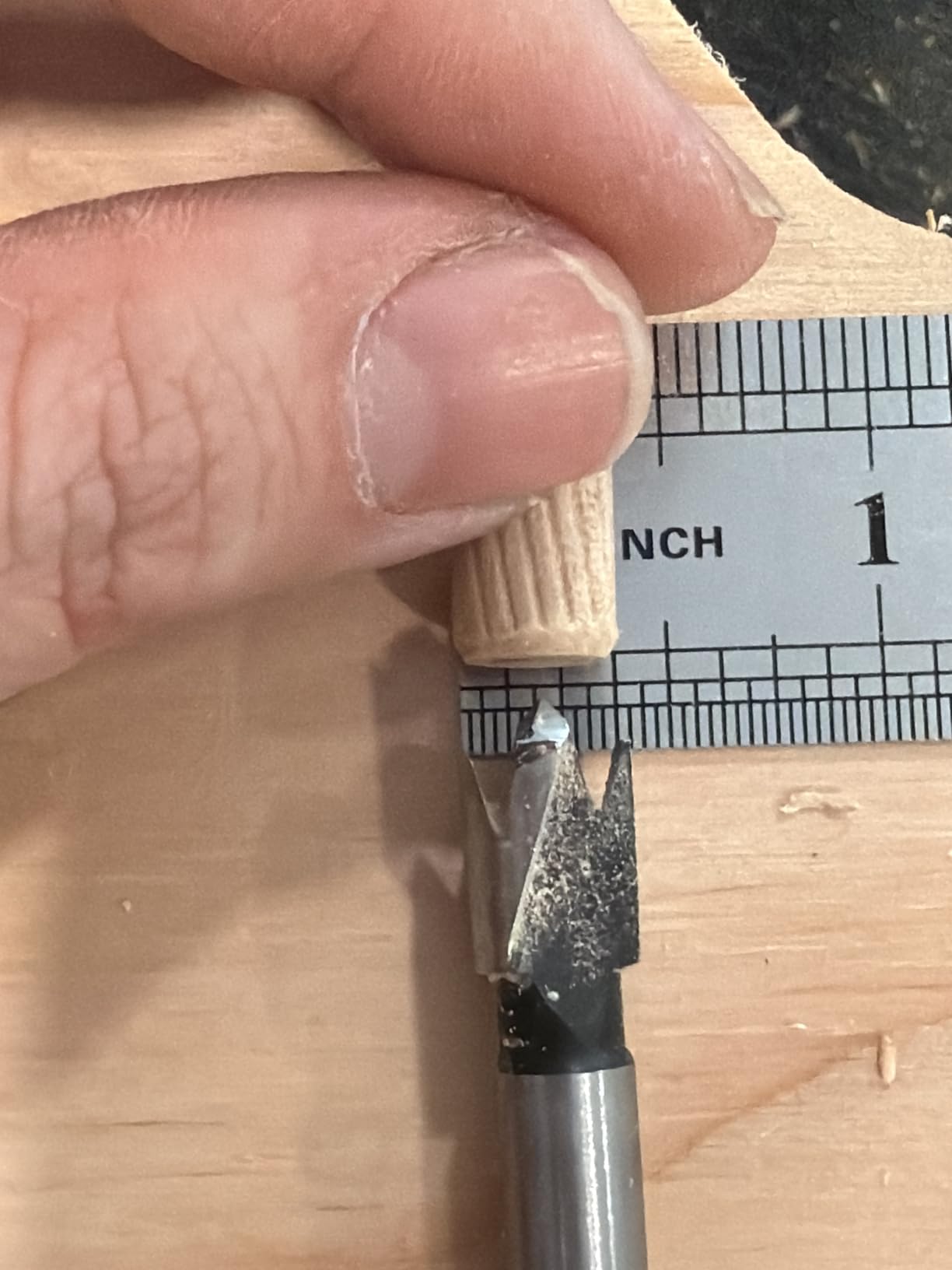 BAIDETS Forstner Bit Set 8Pcs - Forstner Bit Wood Drilling, Forstner Drill Bit with Center Positioning customer photo 2